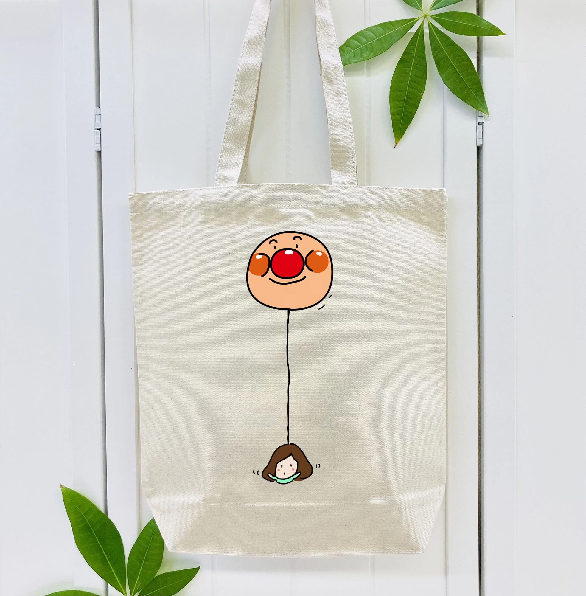 アンパンマン Anpanman 縦型キャンバス生地手提げバッグ　トートバッグ