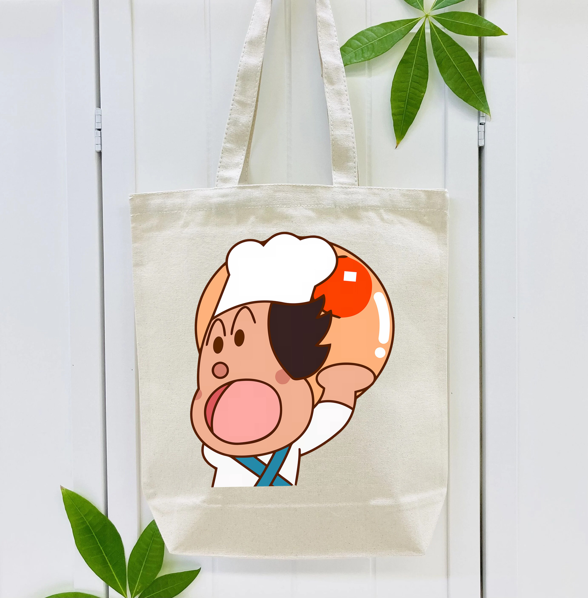 アンパンマン Anpanman 縦型キャンバス生地手提げバッグ　トートバッグ