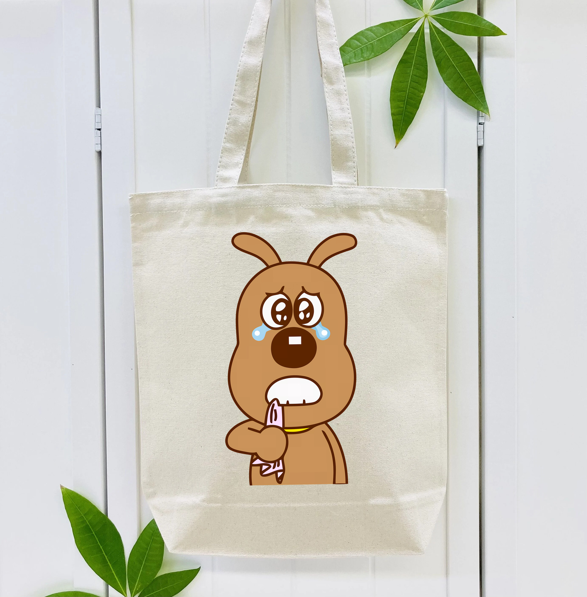 アンパンマン Anpanman 縦型キャンバス生地手提げバッグ　トートバッグ