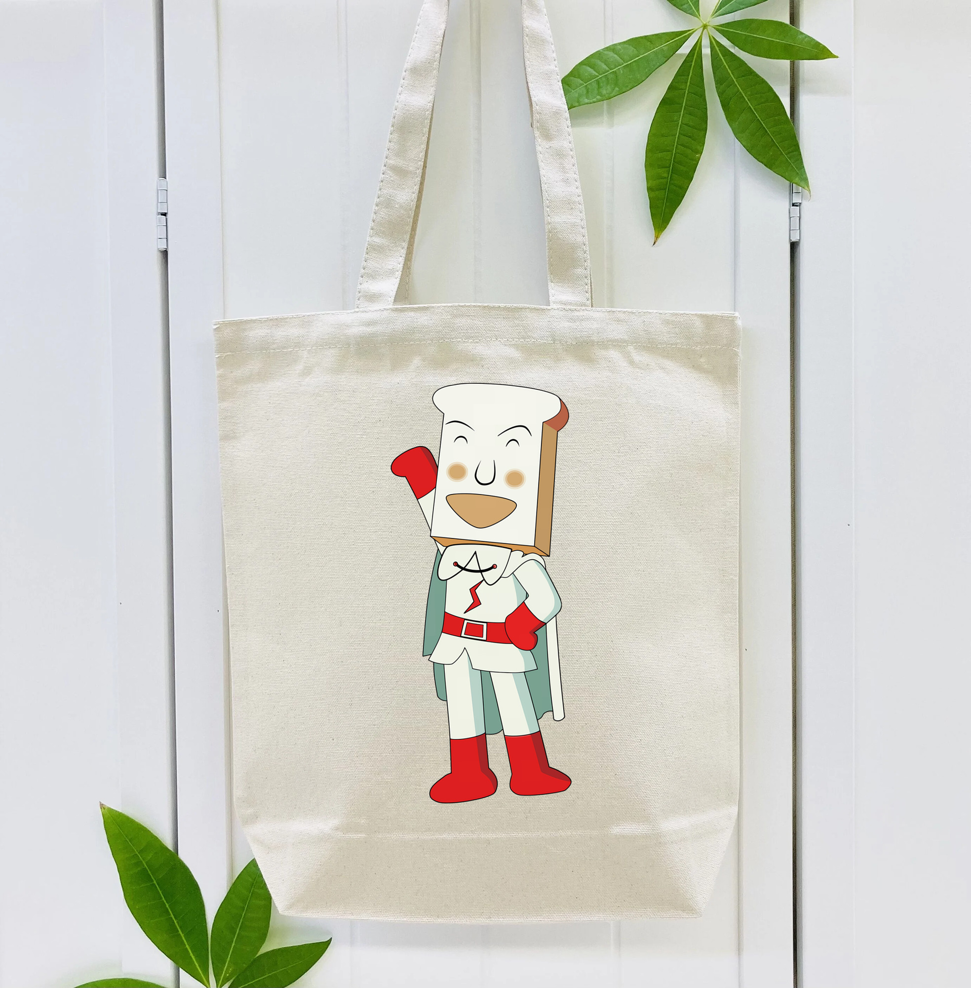 アンパンマン Anpanman 縦型キャンバス生地手提げバッグ　トートバッグ