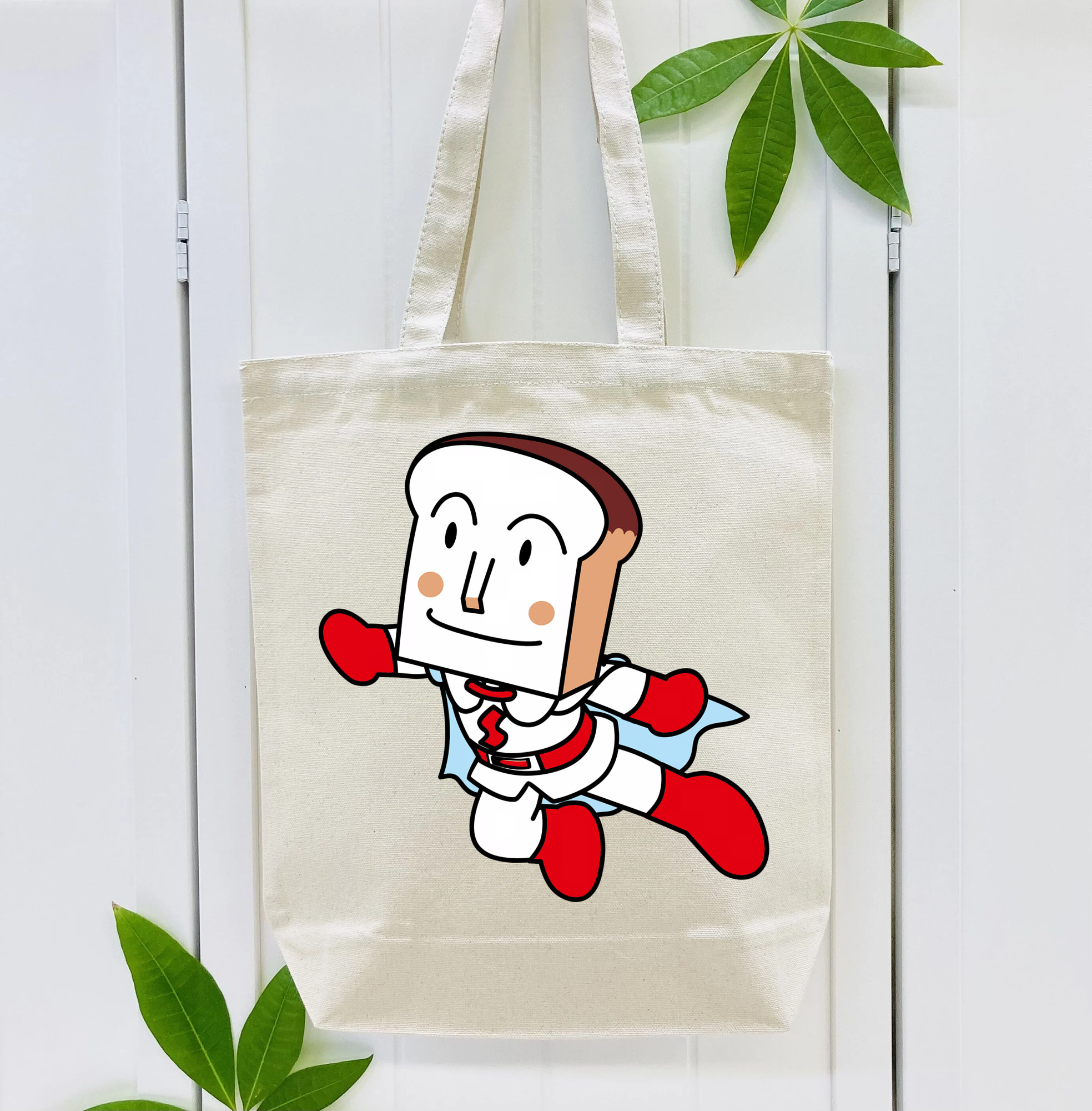 アンパンマン Anpanman 縦型キャンバス生地手提げバッグ　トートバッグ