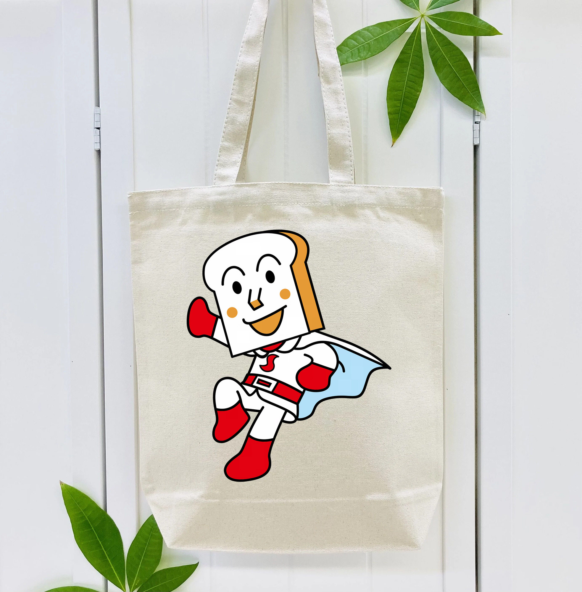 アンパンマン Anpanman 縦型キャンバス生地手提げバッグ　トートバッグ