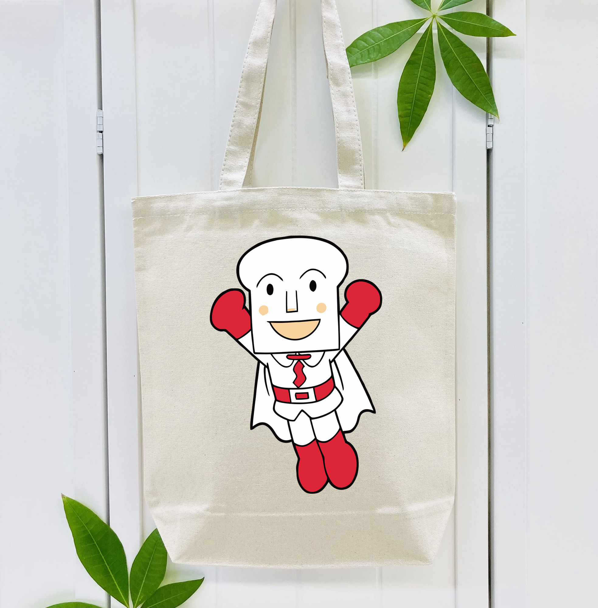 アンパンマン Anpanman 縦型キャンバス生地手提げバッグ　トートバッグ