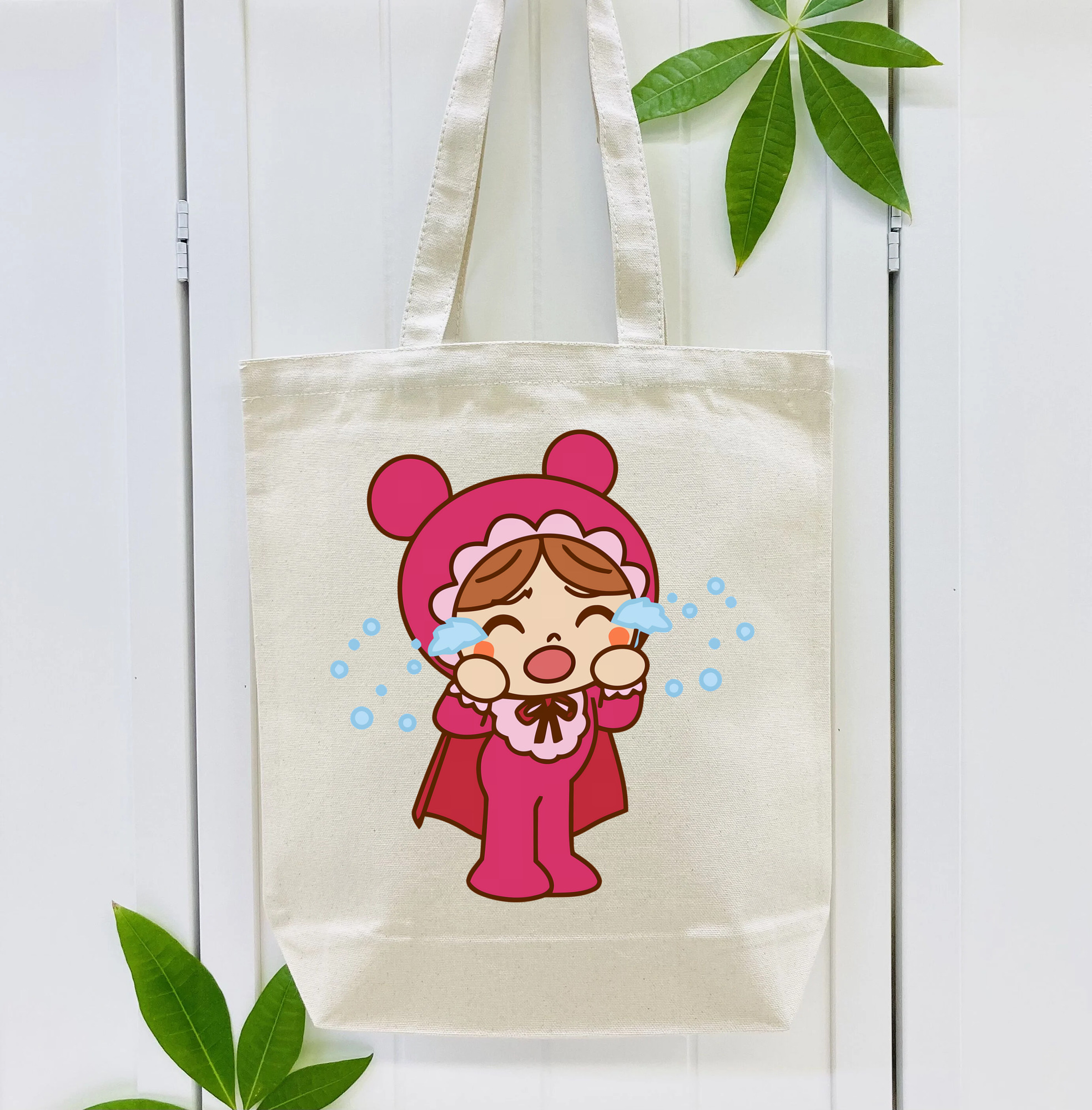 アンパンマン Anpanman 縦型キャンバス生地手提げバッグ　トートバッグ
