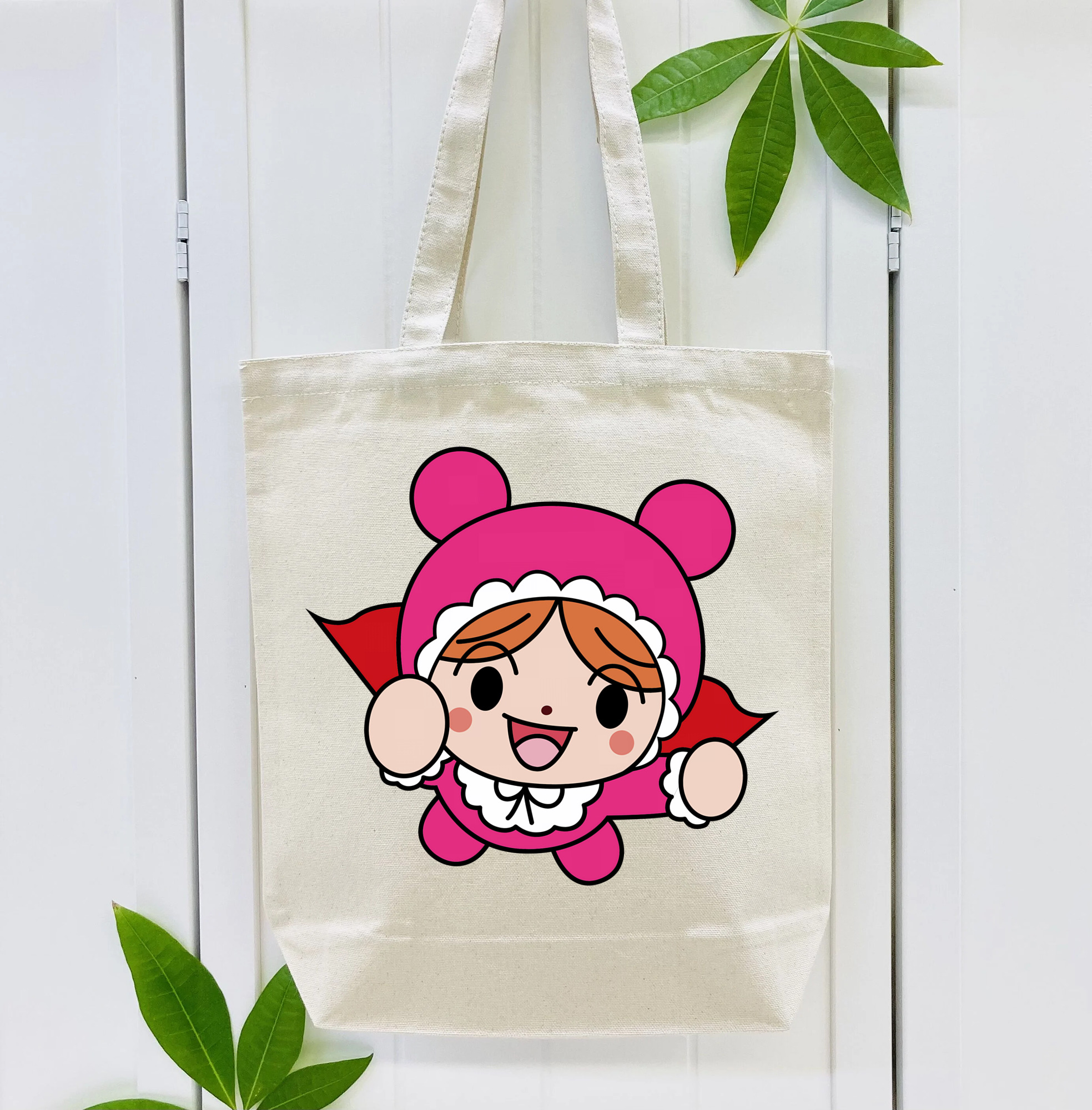 アンパンマン Anpanman 縦型キャンバス生地手提げバッグ　トートバッグ