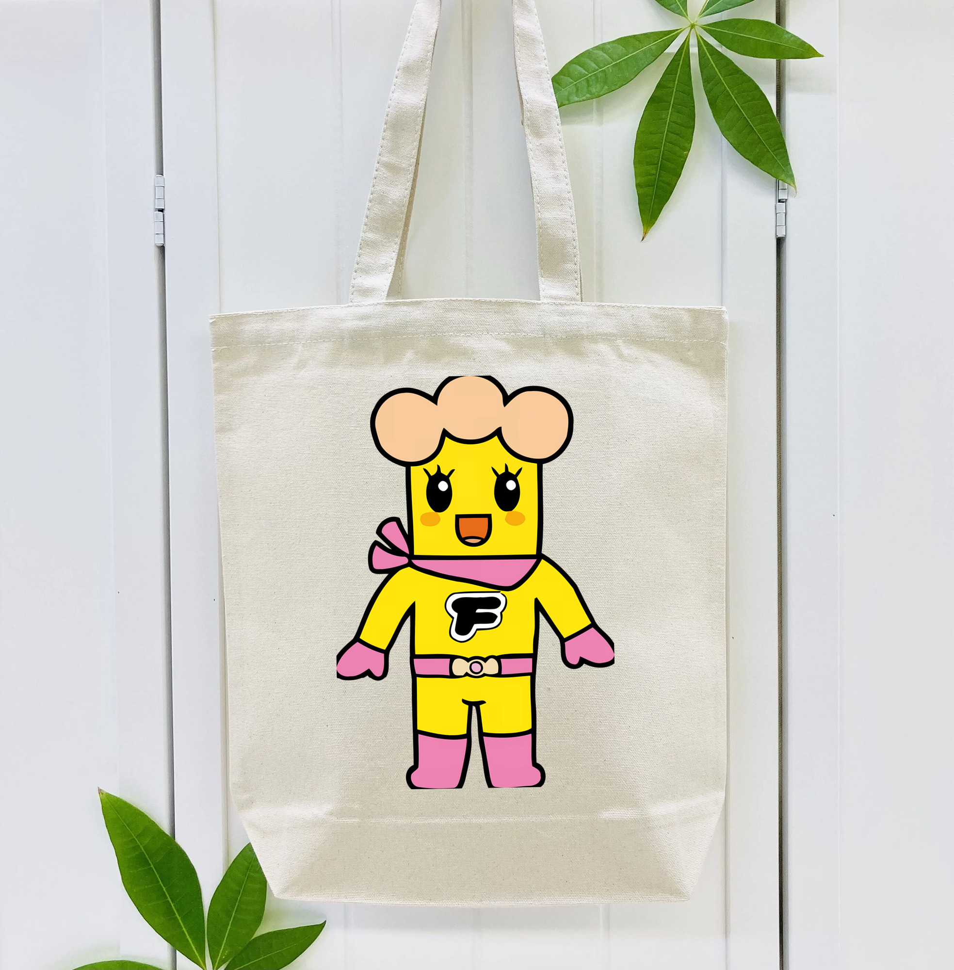 アンパンマン Anpanman 縦型キャンバス生地手提げバッグ　トートバッグ