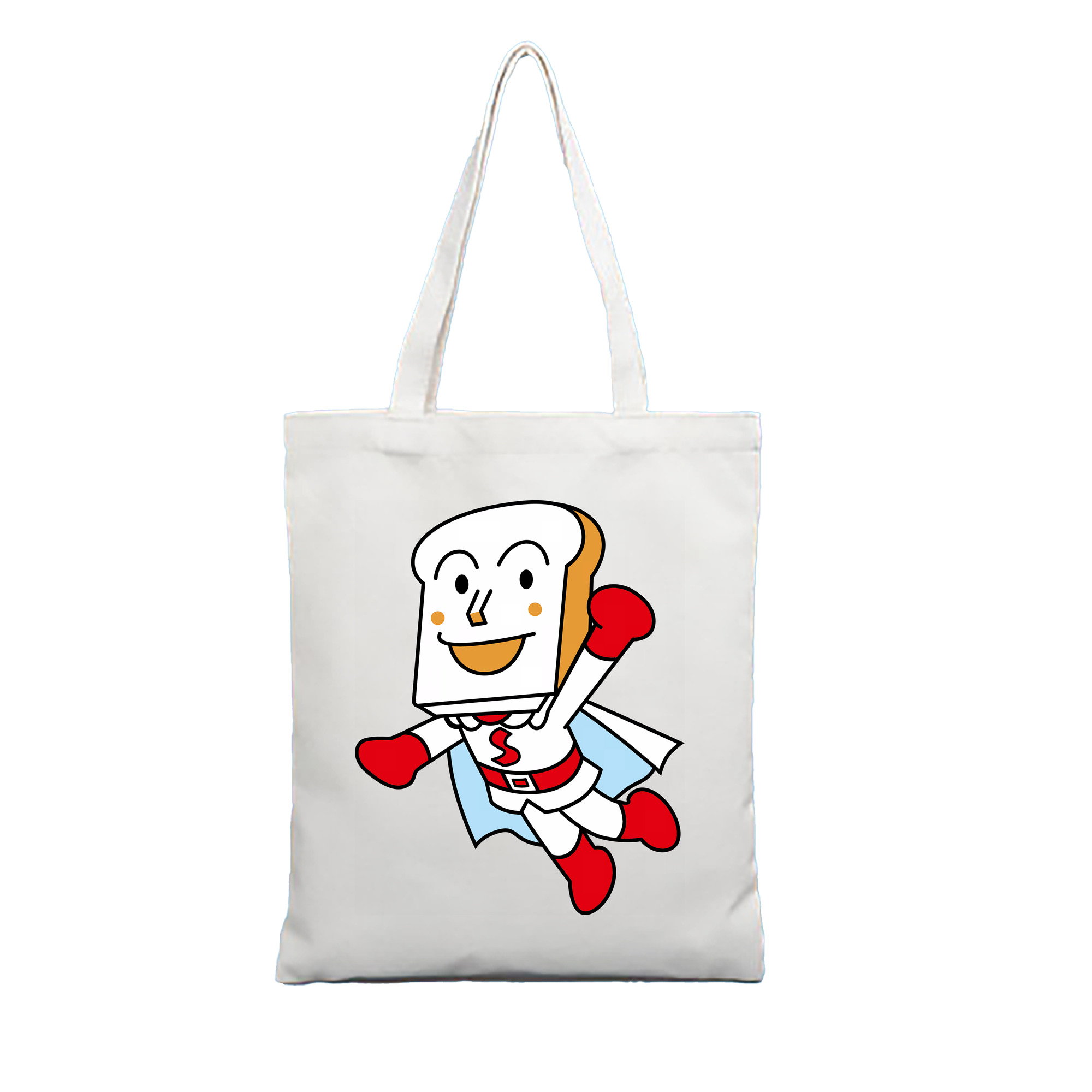 （画像用） アンパンマン Anpanman 縦型キャンバス生地手提げバッグ　トートバッグ