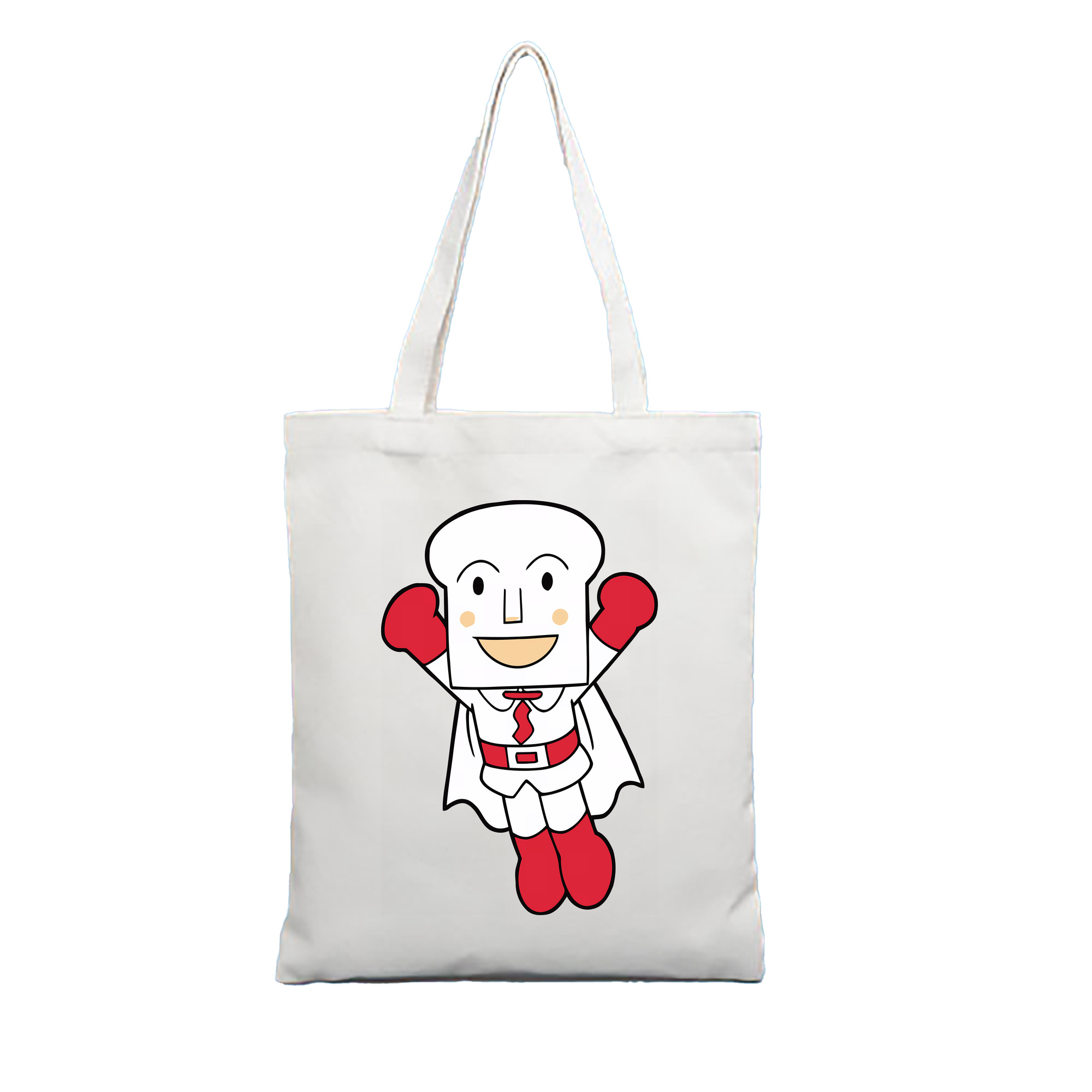 （画像用） アンパンマン Anpanman 縦型キャンバス生地手提げバッグ　トートバッグ
