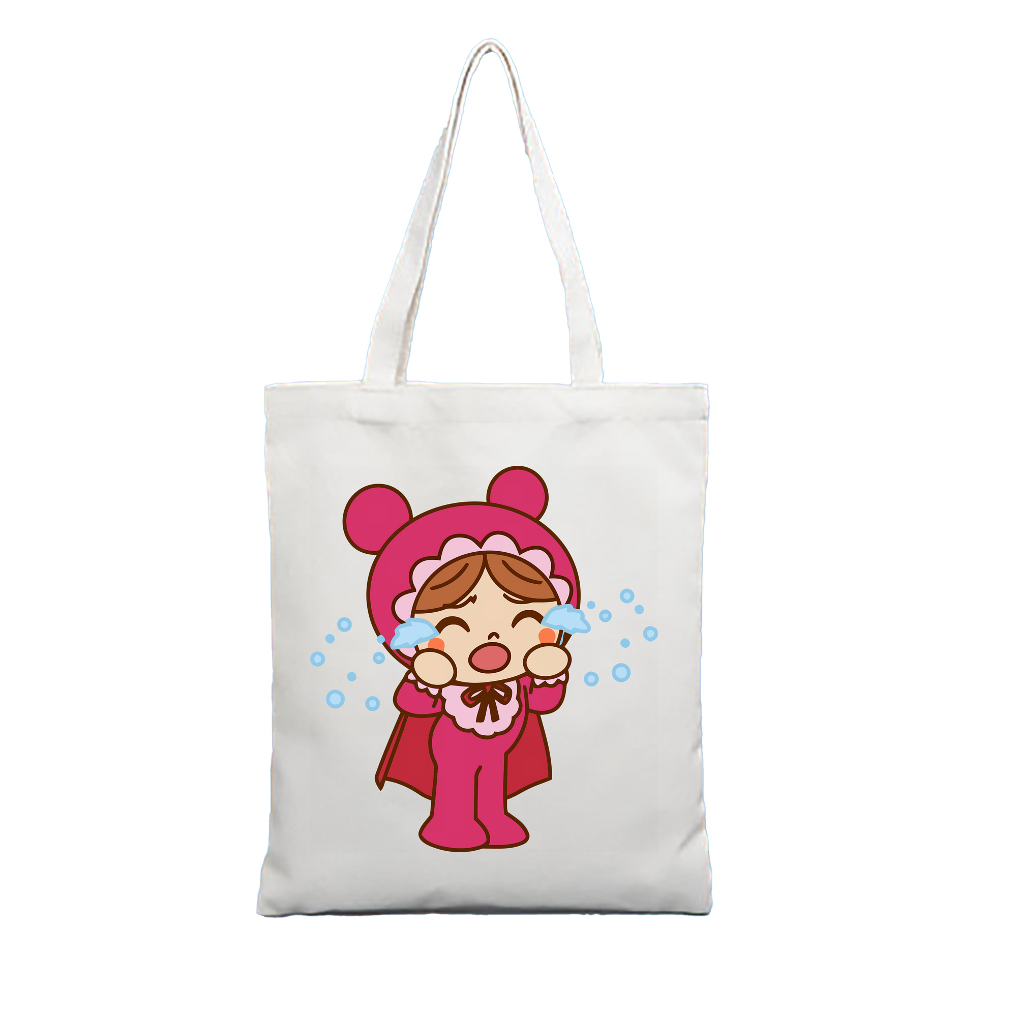 （画像用） アンパンマン Anpanman 縦型キャンバス生地手提げバッグ　トートバッグ