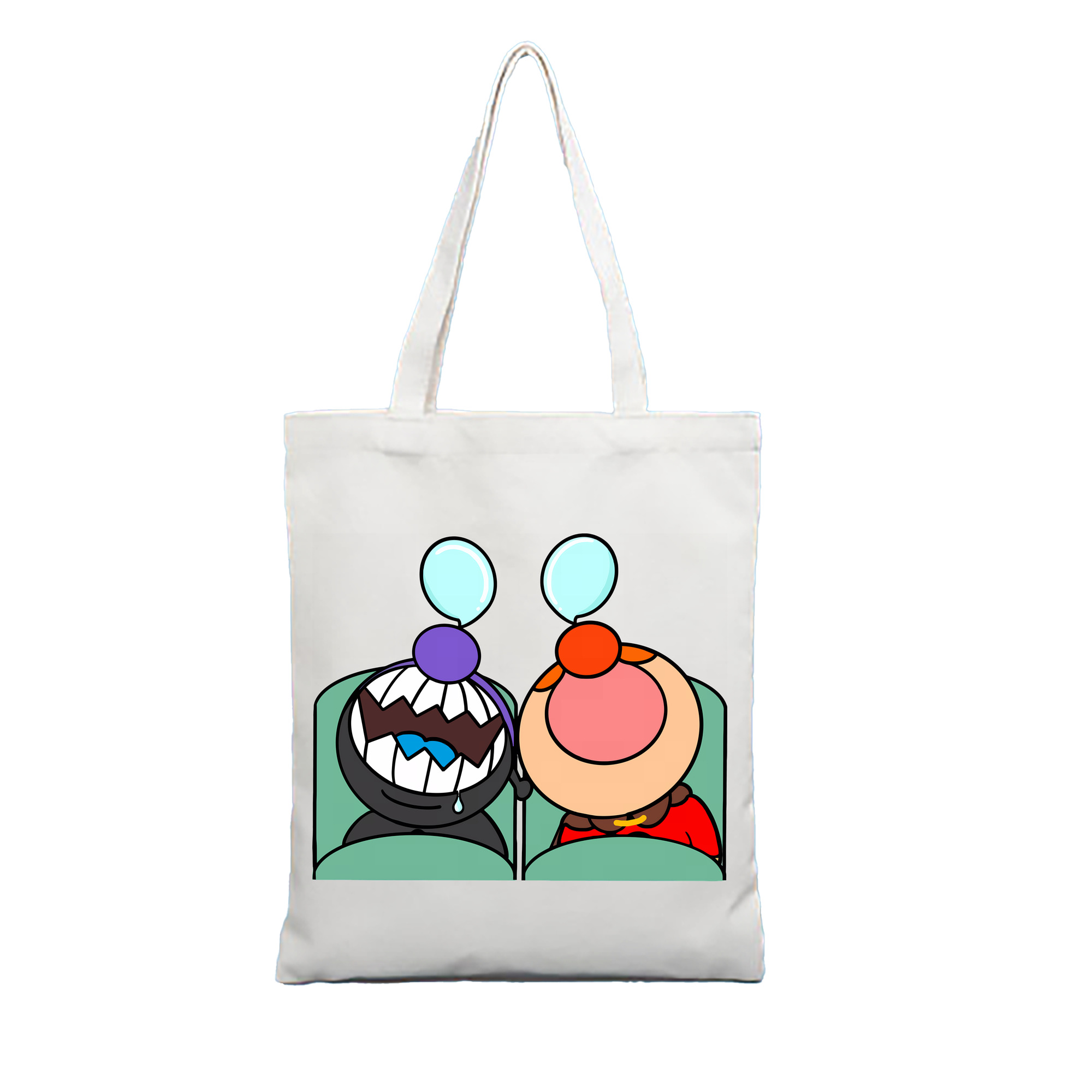 （画像用） アンパンマン Anpanman 縦型キャンバス生地手提げバッグ　トートバッグ