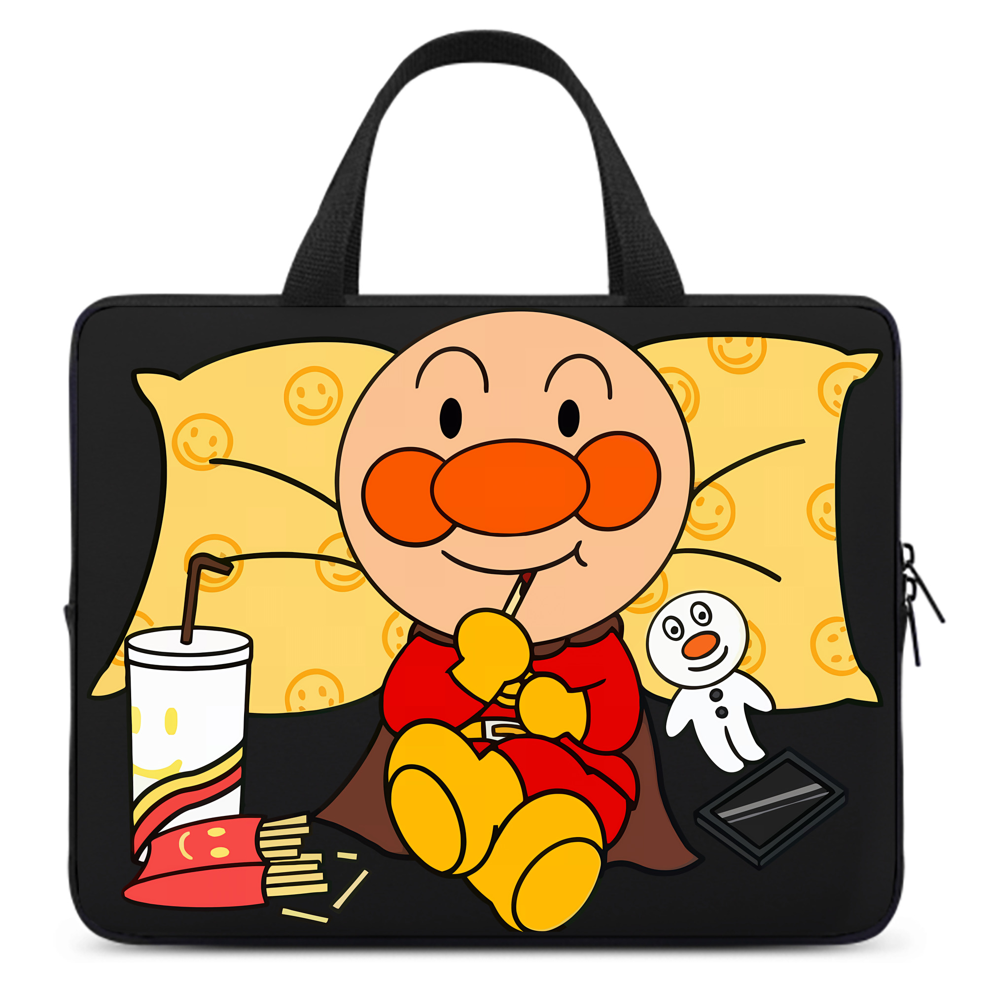 （画像用） アンパンマン Anpanman 手提げノートパソコンバッグ