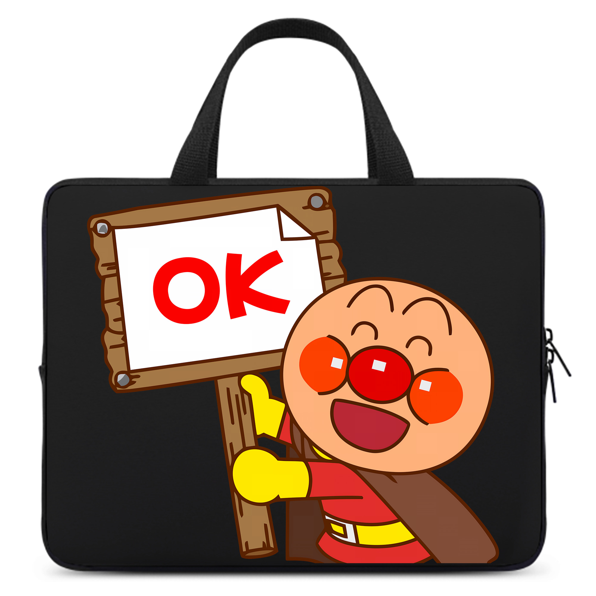 （画像用） アンパンマン Anpanman 手提げノートパソコンバッグ
