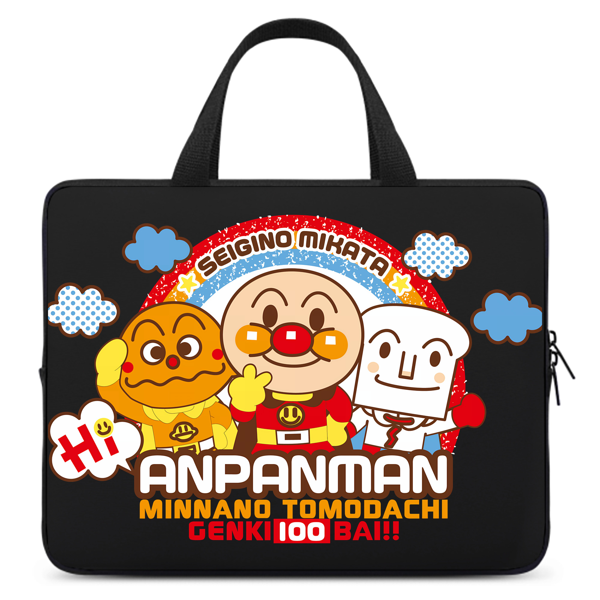 （画像用） アンパンマン Anpanman 手提げノートパソコンバッグ