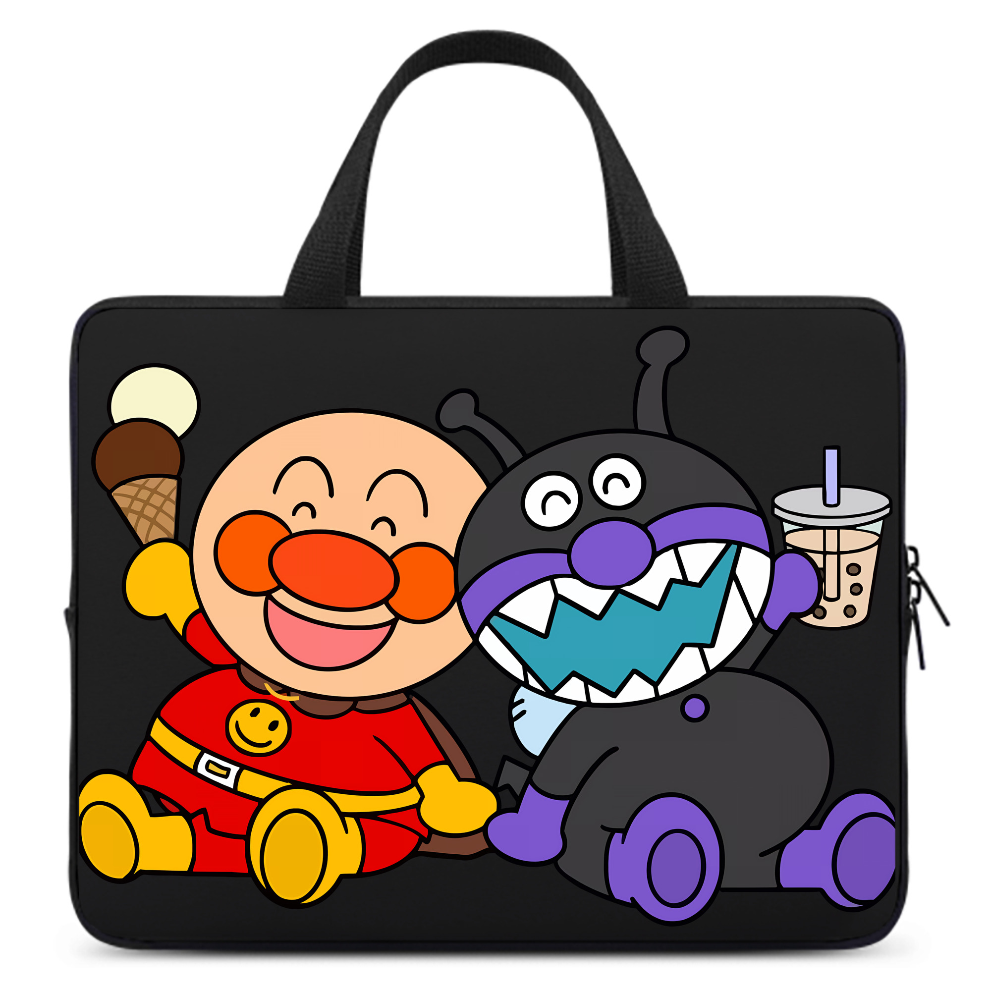 （画像用） アンパンマン Anpanman 手提げノートパソコンバッグ