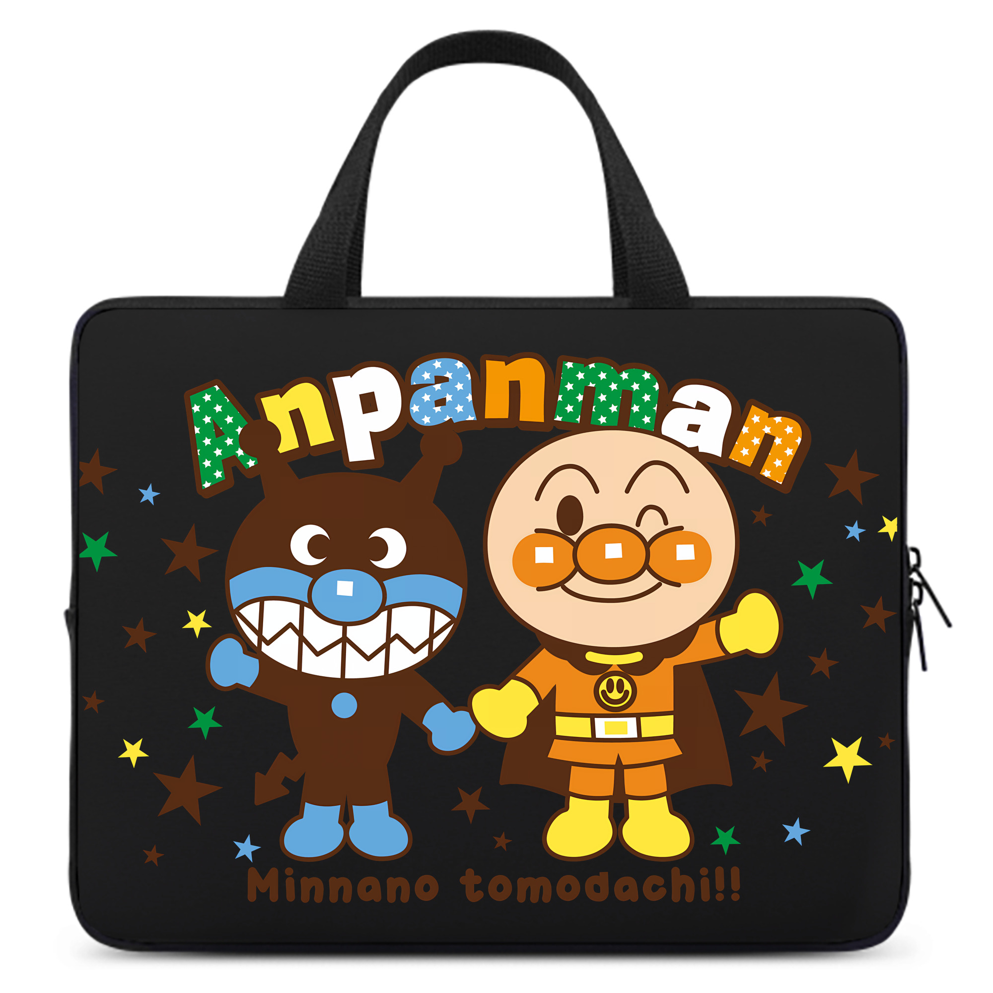 （画像用） アンパンマン Anpanman 手提げノートパソコンバッグ