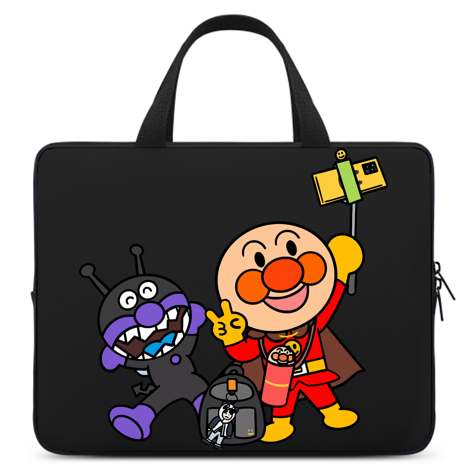 （画像用） アンパンマン Anpanman 手提げノートパソコンバッグ