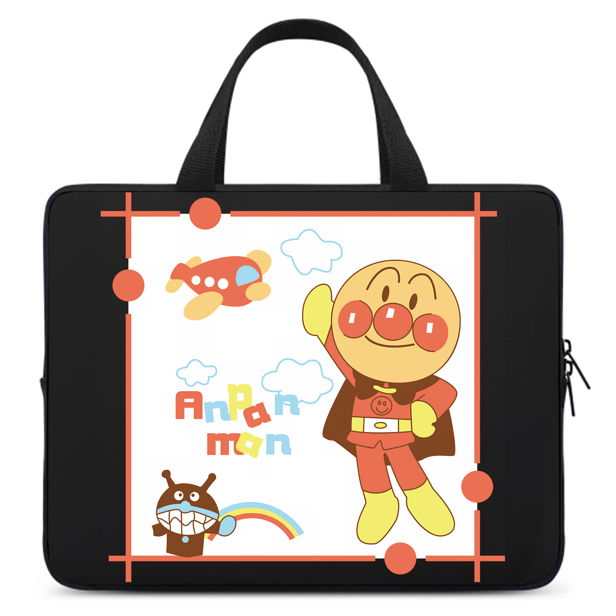 （画像用） アンパンマン Anpanman 手提げノートパソコンバッグ