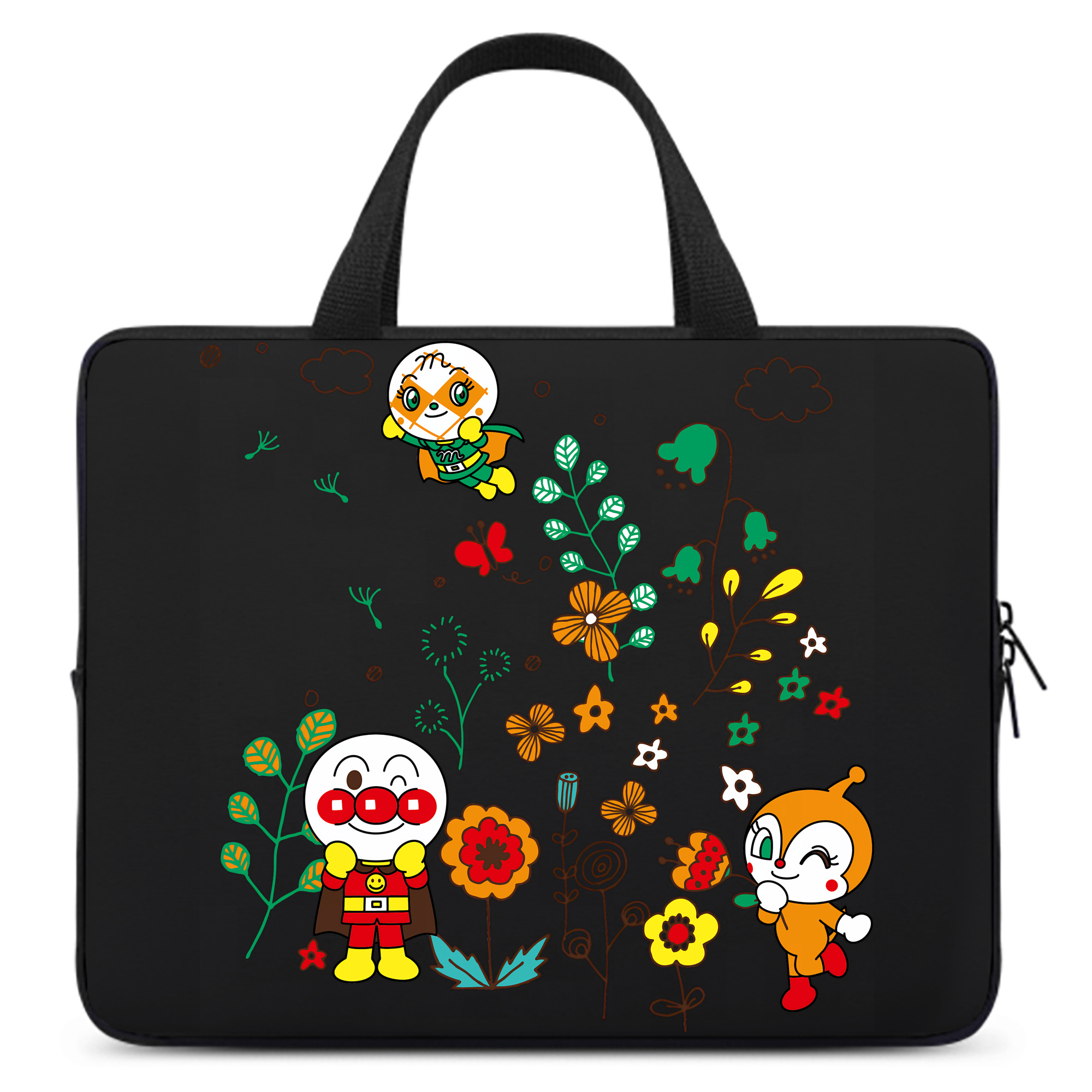 （画像用） アンパンマン Anpanman 手提げノートパソコンバッグ