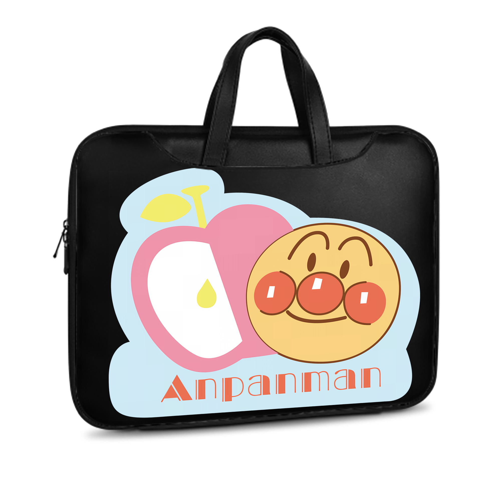 （画像用） アンパンマン Anpanman レザーラップトップバッグ　ノートパソコンケース