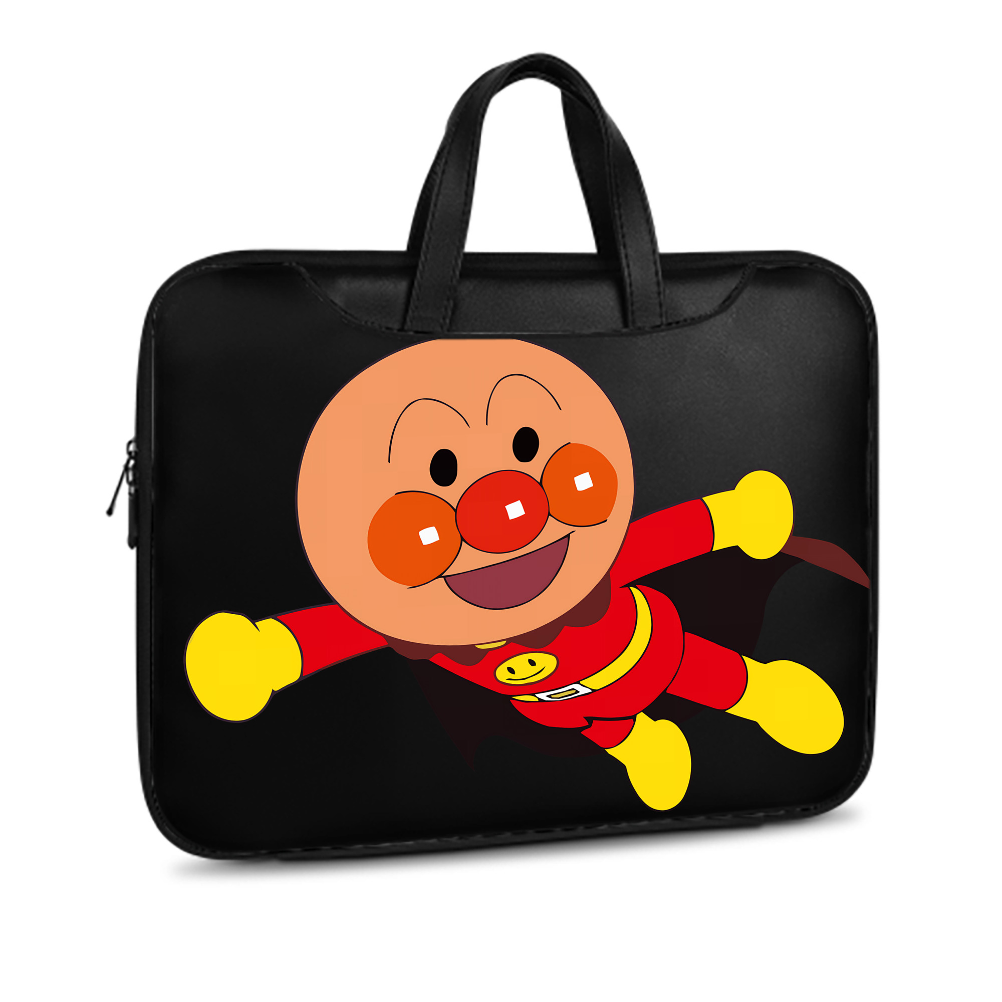 （画像用） アンパンマン Anpanman レザーラップトップバッグ　ノートパソコンケース