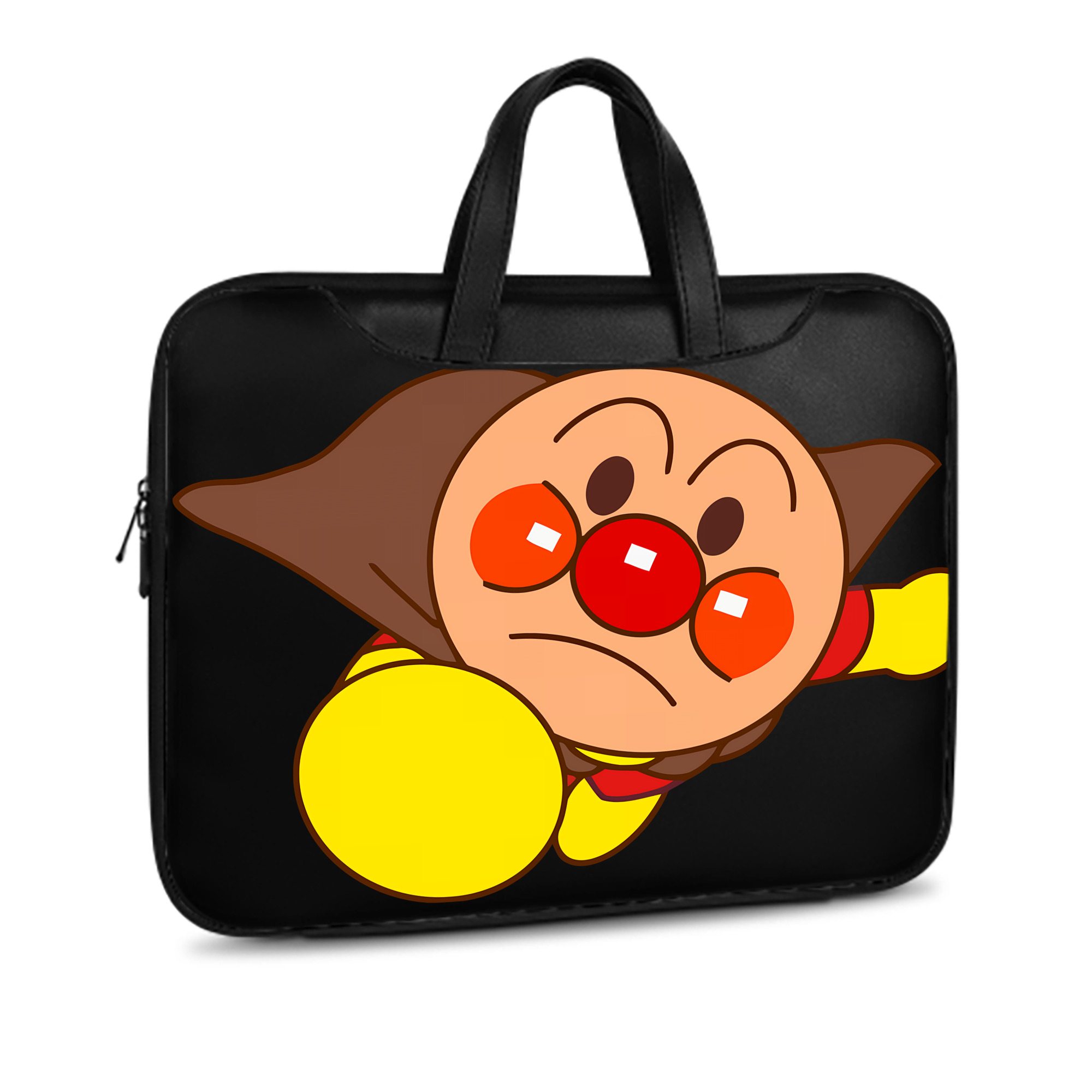 （画像用） アンパンマン Anpanman レザーラップトップバッグ　ノートパソコンケース