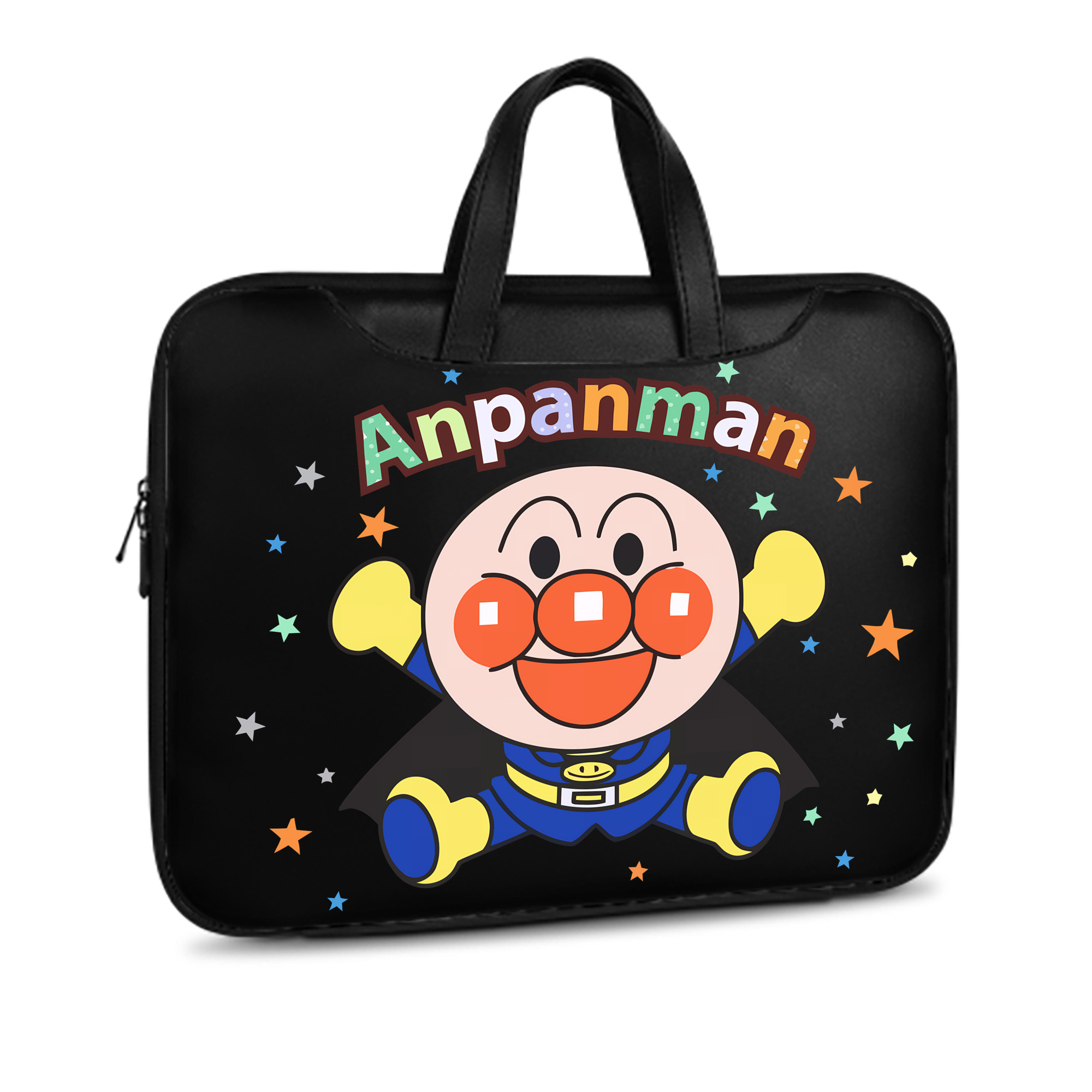 （画像用） アンパンマン Anpanman レザーラップトップバッグ　ノートパソコンケース