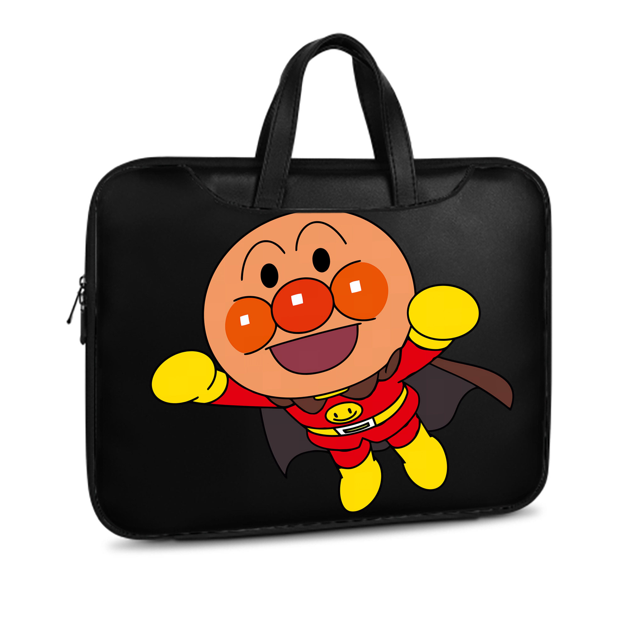 （画像用） アンパンマン Anpanman レザーラップトップバッグ　ノートパソコンケース