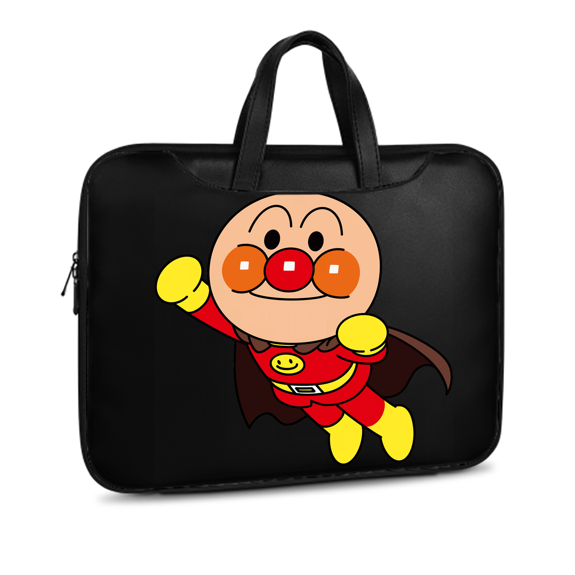 （画像用） アンパンマン Anpanman レザーラップトップバッグ　ノートパソコンケース