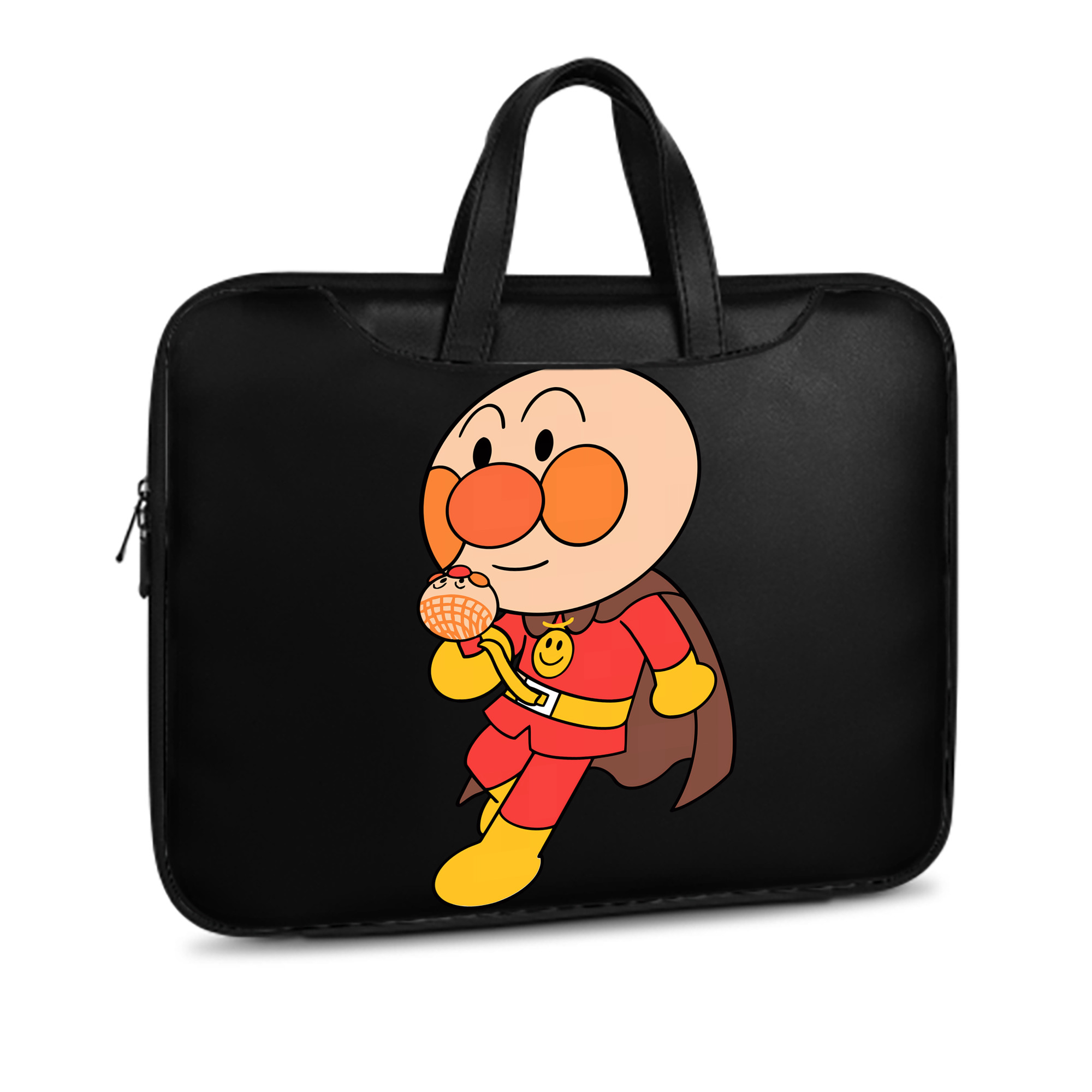 （画像用） アンパンマン Anpanman レザーラップトップバッグ　ノートパソコンケース