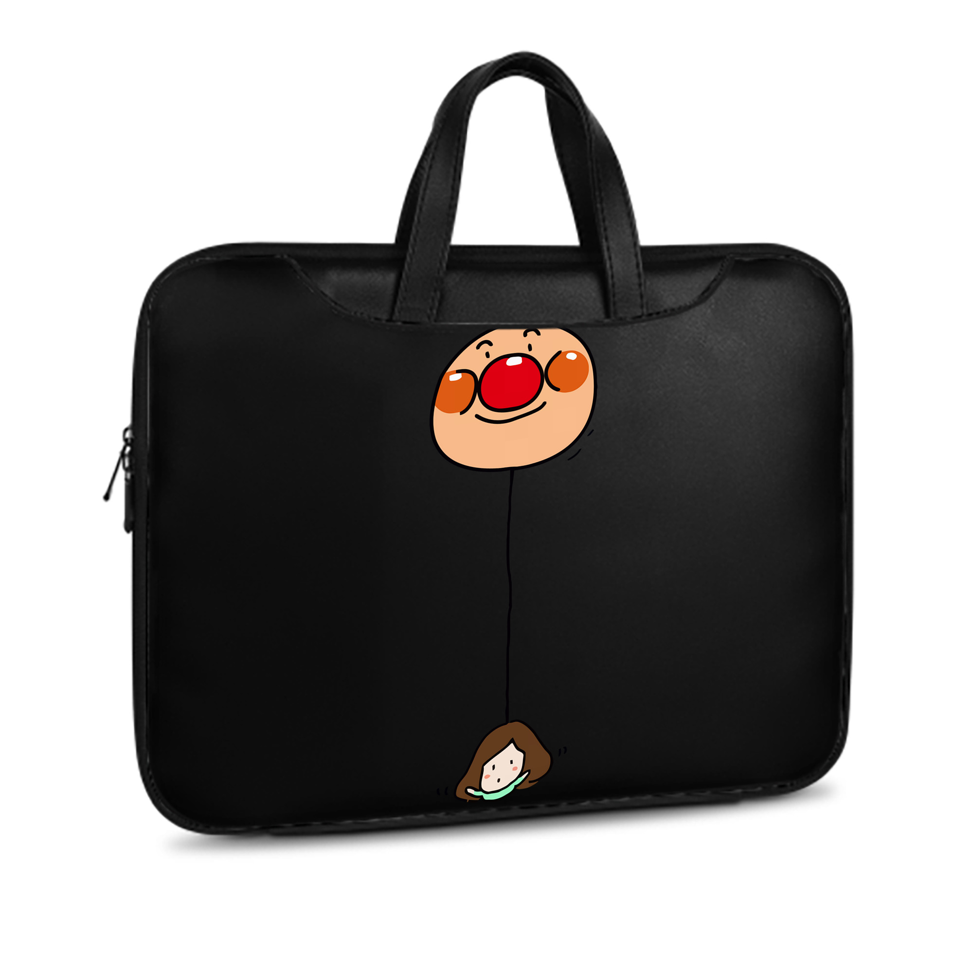 （画像用） アンパンマン Anpanman レザーラップトップバッグ　ノートパソコンケース