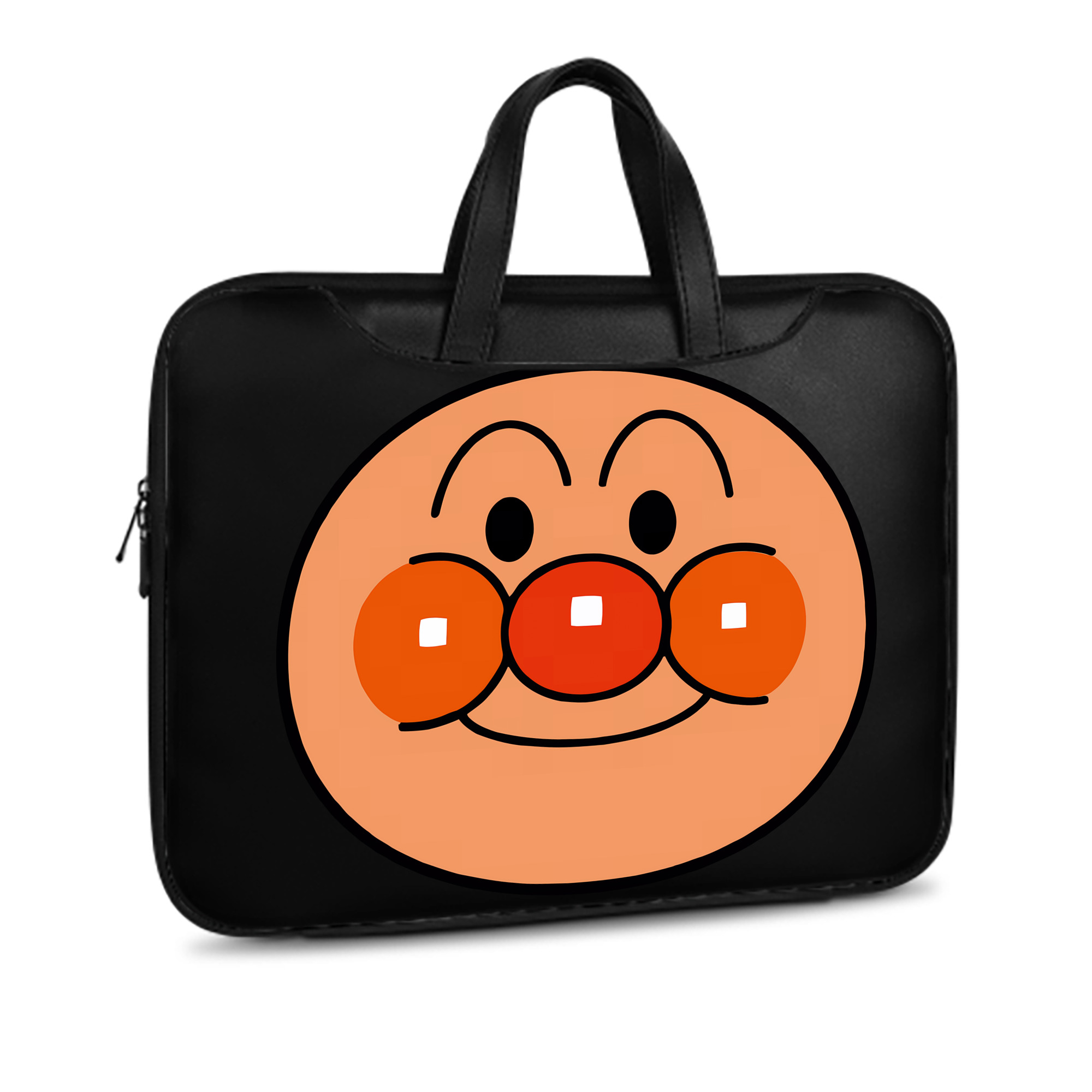 （画像用） アンパンマン Anpanman レザーラップトップバッグ　ノートパソコンケース