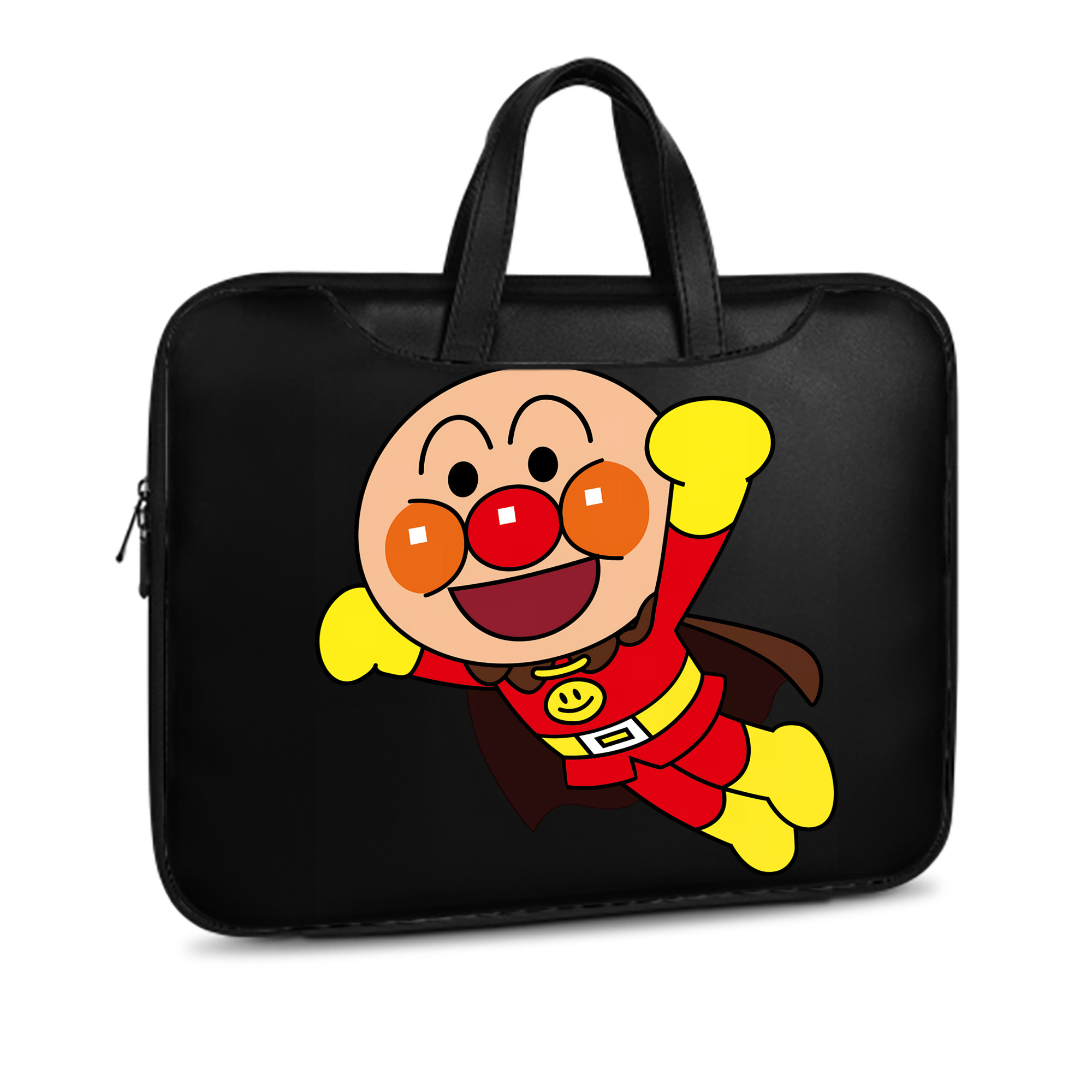 （画像用） アンパンマン Anpanman レザーラップトップバッグ　ノートパソコンケース