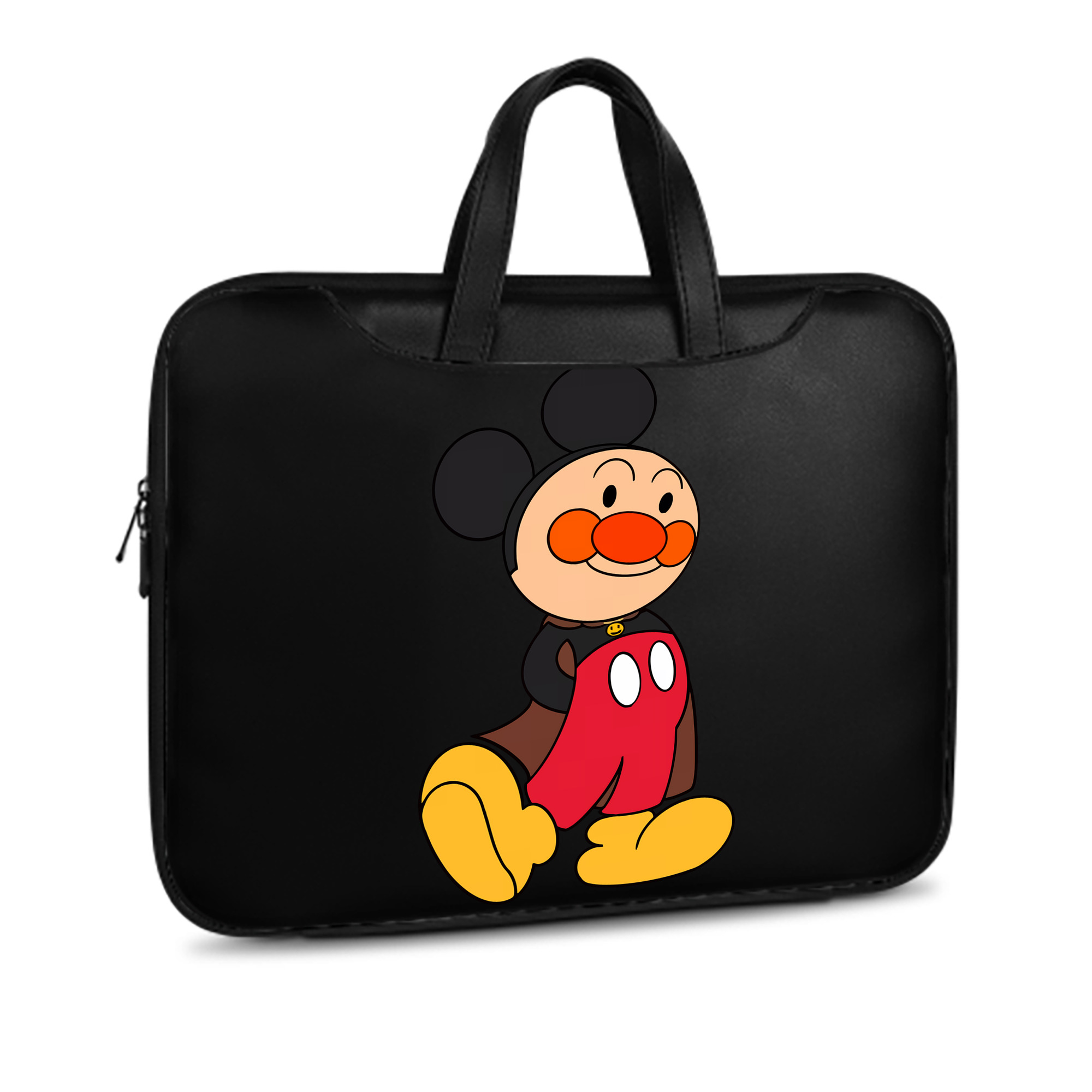 （画像用） アンパンマン Anpanman レザーラップトップバッグ　ノートパソコンケース