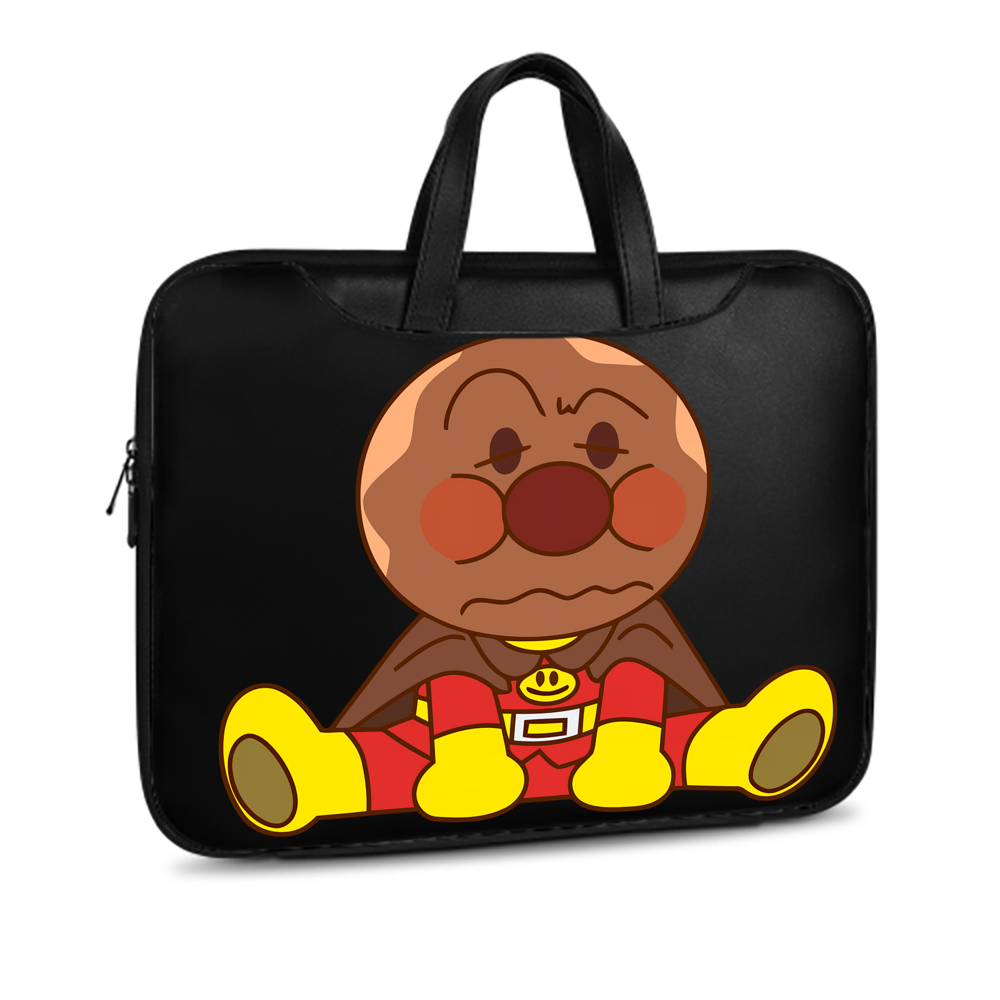（画像用） アンパンマン Anpanman レザーラップトップバッグ　ノートパソコンケース