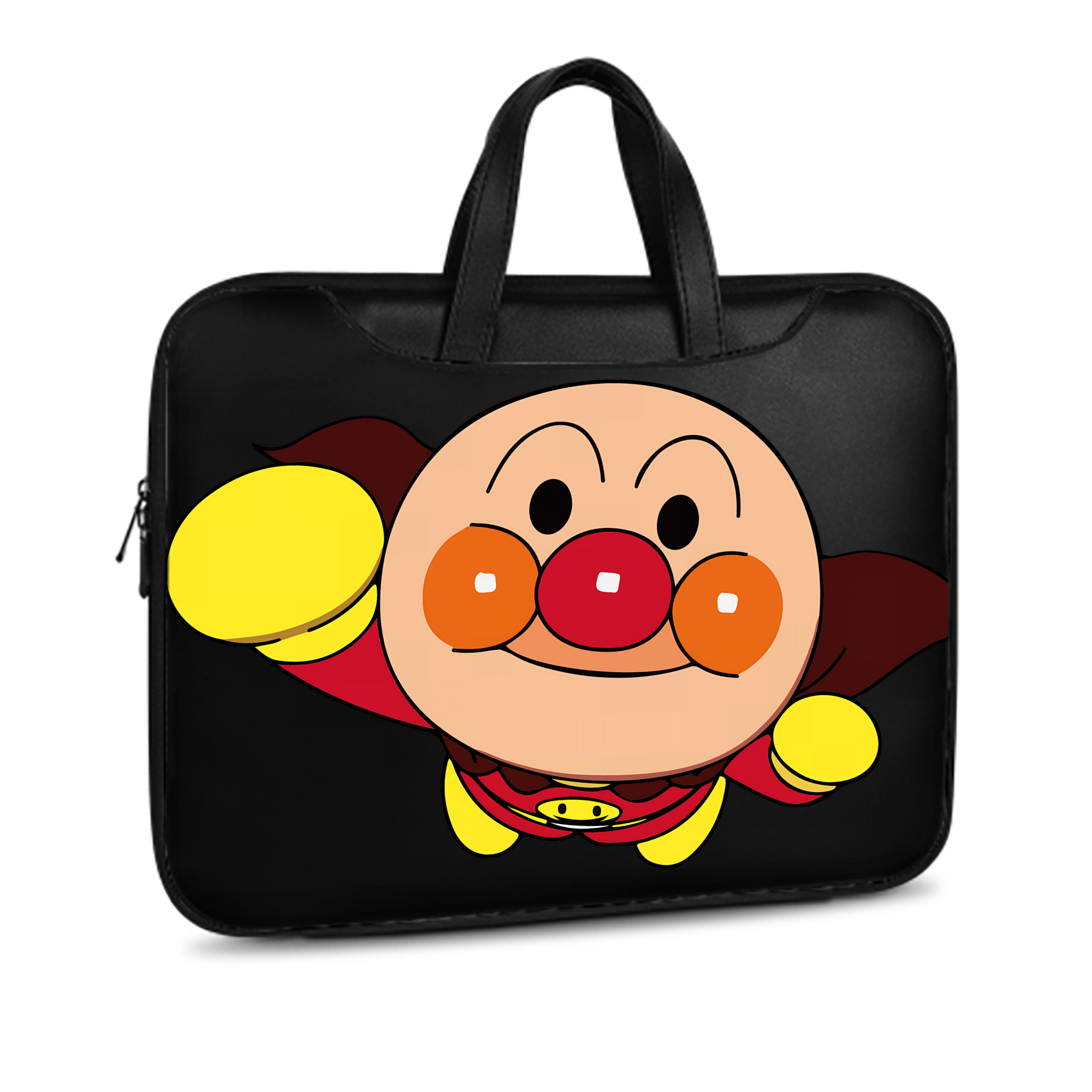（画像用） アンパンマン Anpanman レザーラップトップバッグ　ノートパソコンケース