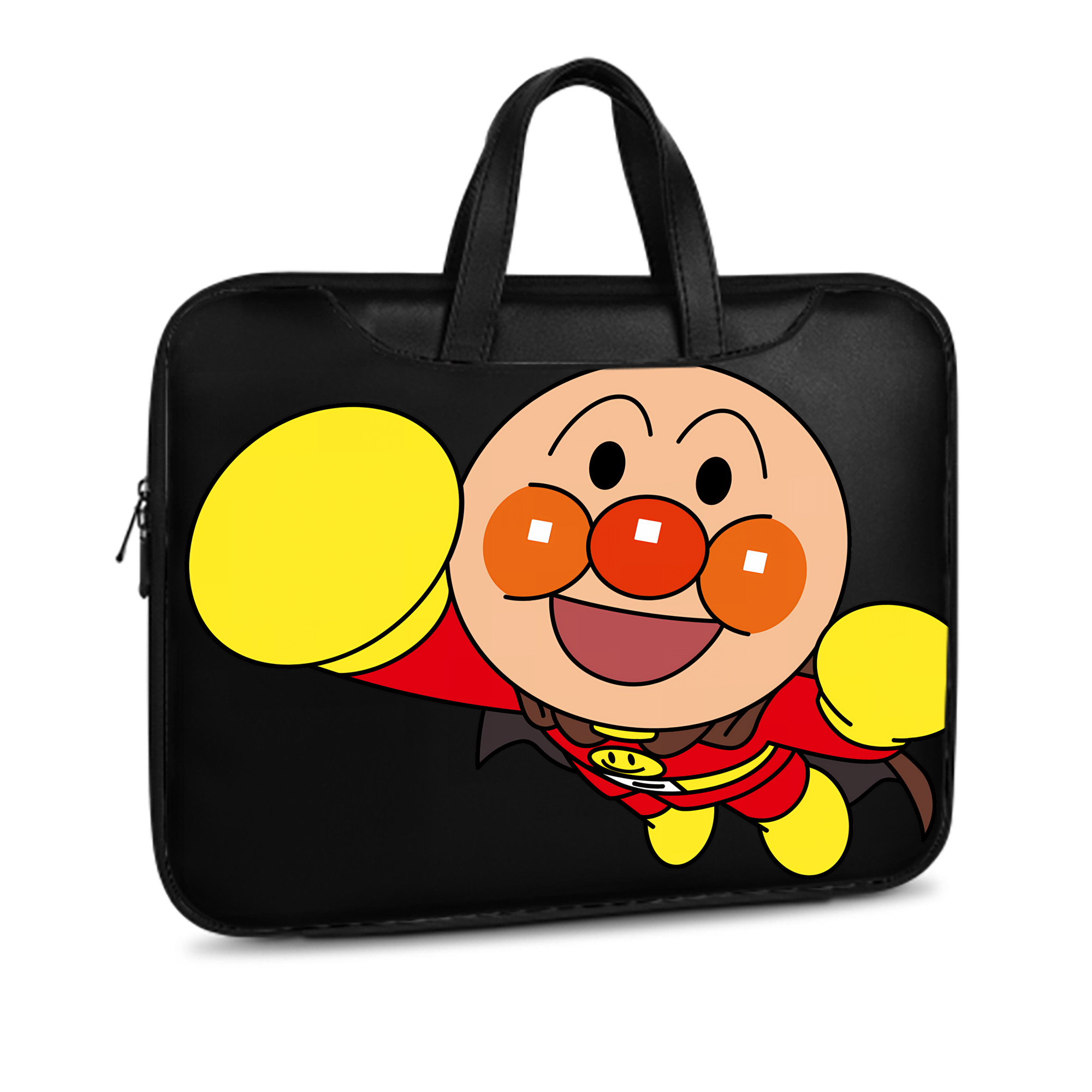 （画像用） アンパンマン Anpanman レザーラップトップバッグ　ノートパソコンケース