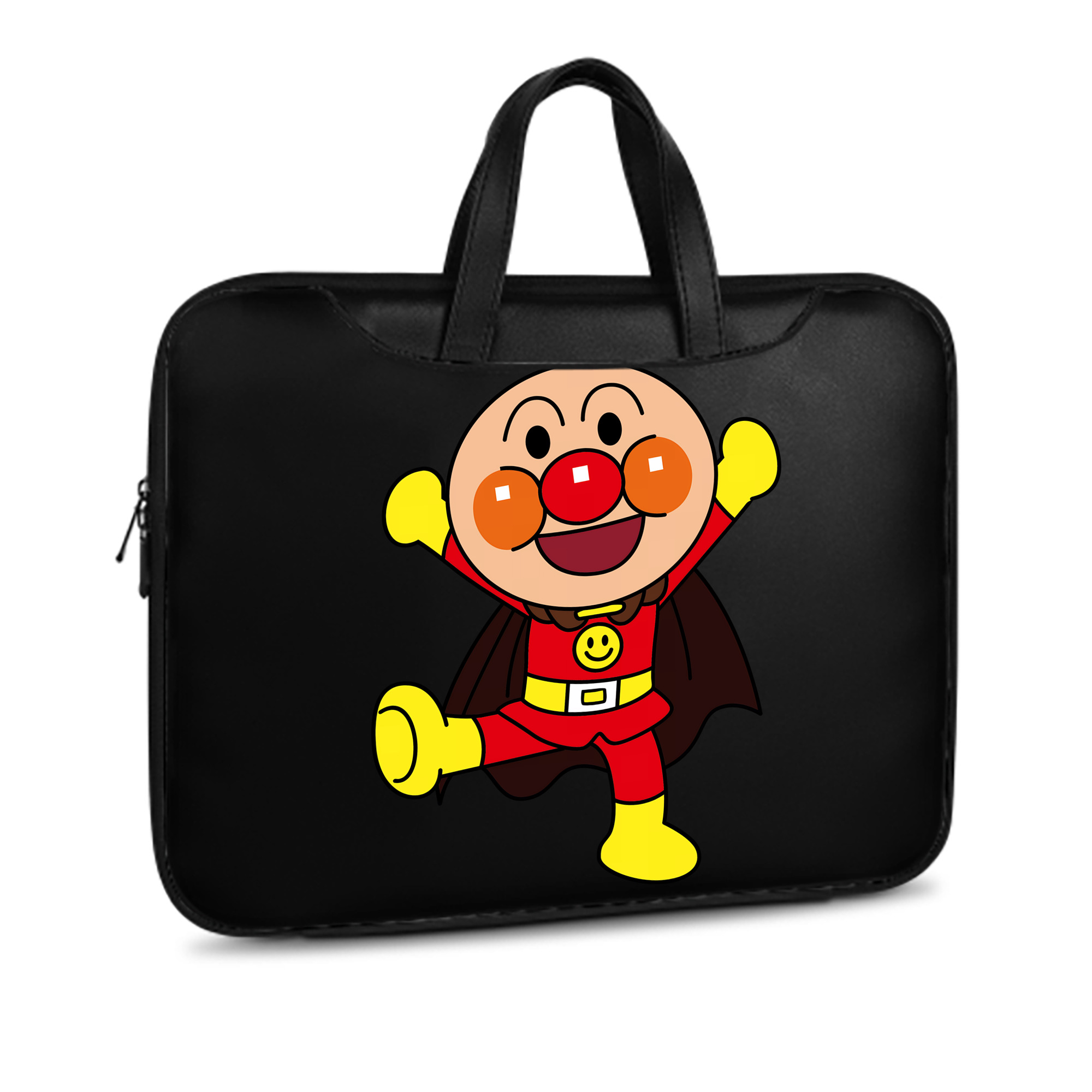 （画像用） アンパンマン Anpanman レザーラップトップバッグ　ノートパソコンケース