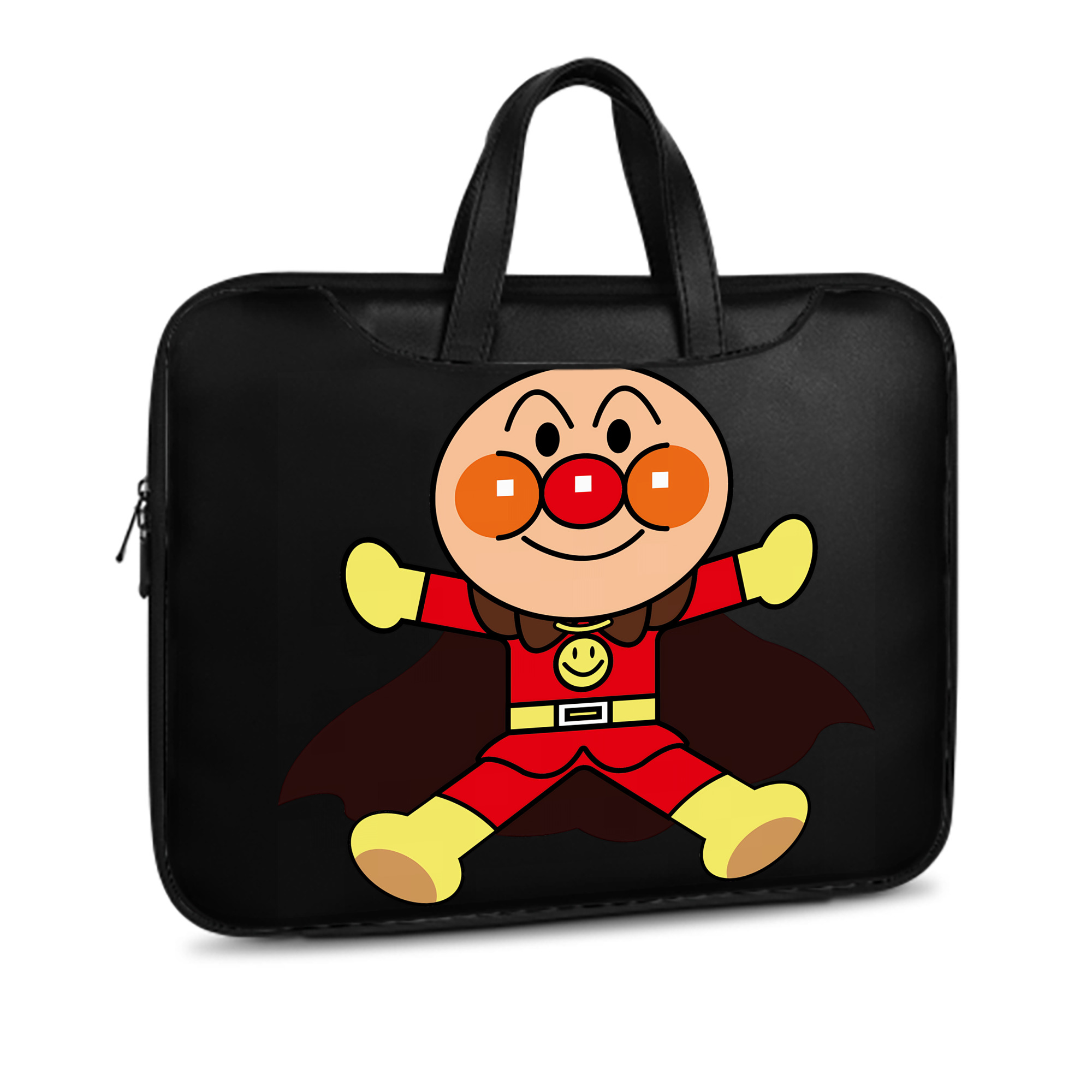 （画像用） アンパンマン Anpanman レザーラップトップバッグ　ノートパソコンケース