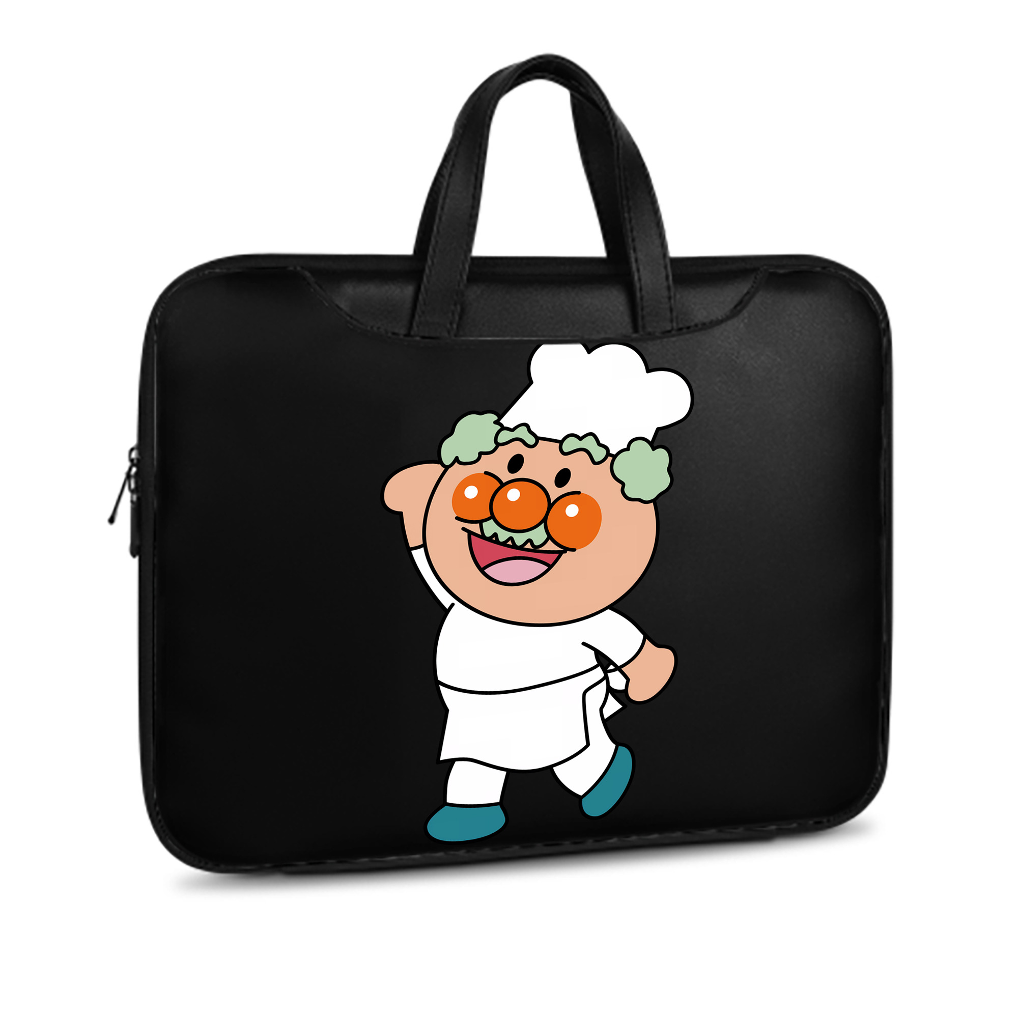 （画像用） アンパンマン Anpanman レザーラップトップバッグ　ノートパソコンケース