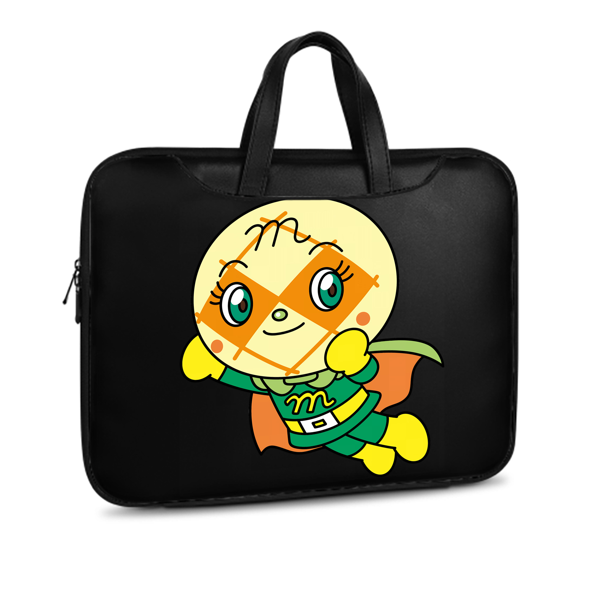 （画像用） アンパンマン Anpanman レザーラップトップバッグ　ノートパソコンケース