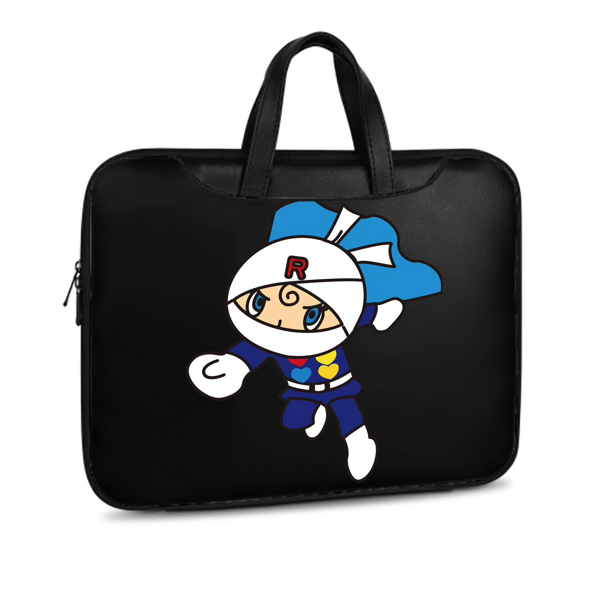 （画像用） アンパンマン Anpanman レザーラップトップバッグ　ノートパソコンケース