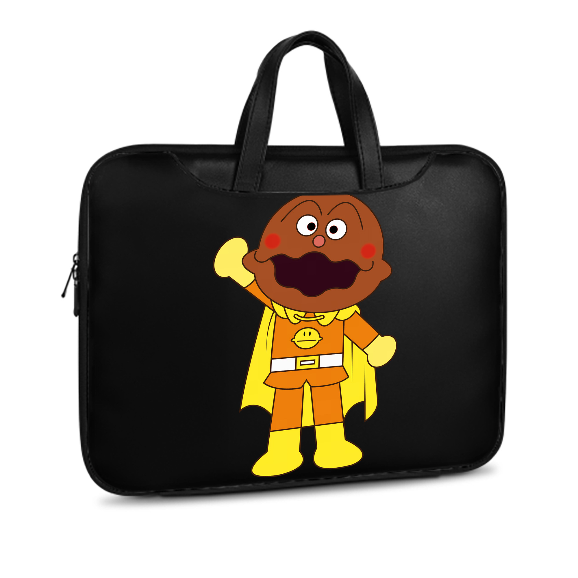 （画像用） アンパンマン Anpanman レザーラップトップバッグ　ノートパソコンケース