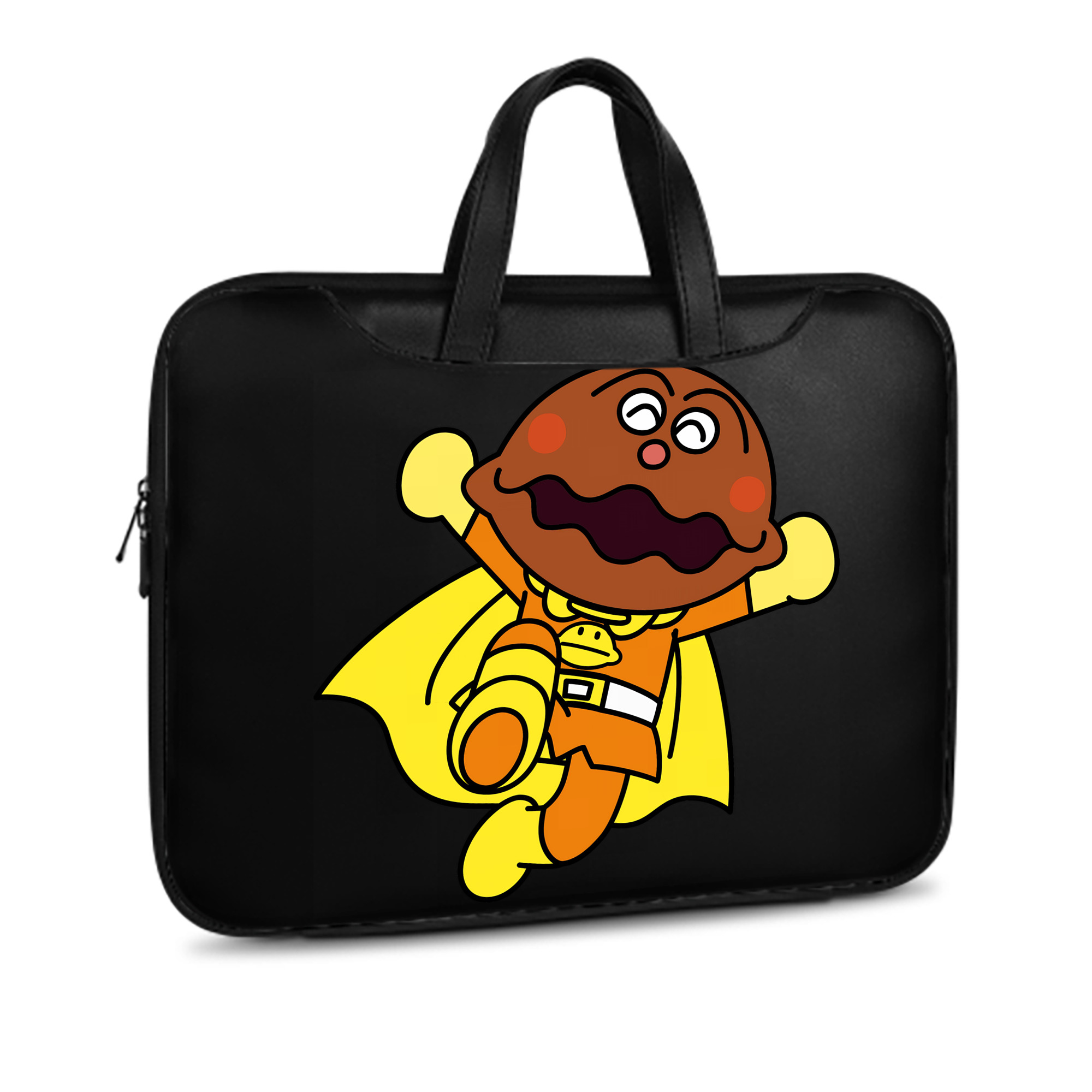 （画像用） アンパンマン Anpanman レザーラップトップバッグ　ノートパソコンケース