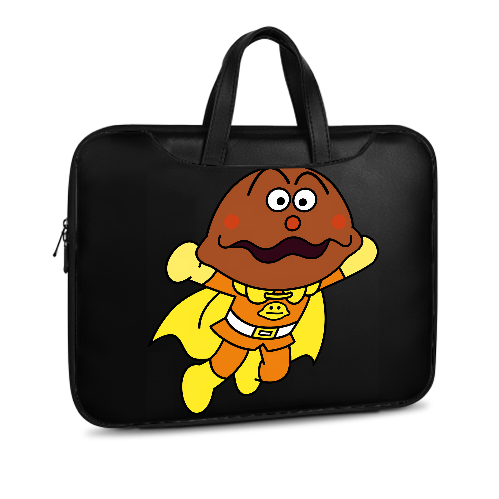 （画像用） アンパンマン Anpanman レザーラップトップバッグ　ノートパソコンケース