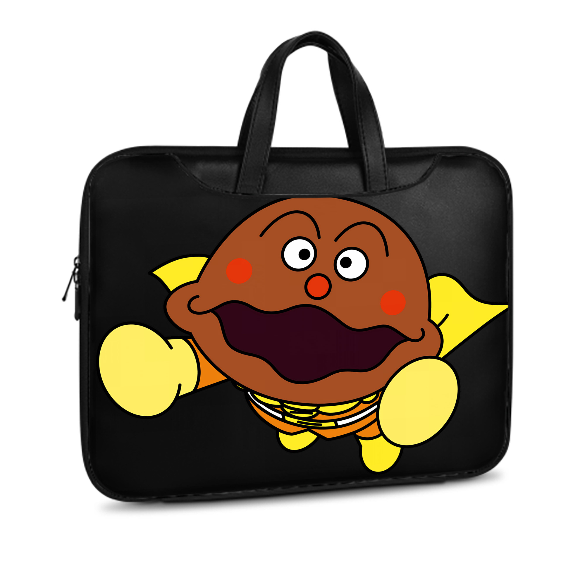 （画像用） アンパンマン Anpanman レザーラップトップバッグ　ノートパソコンケース