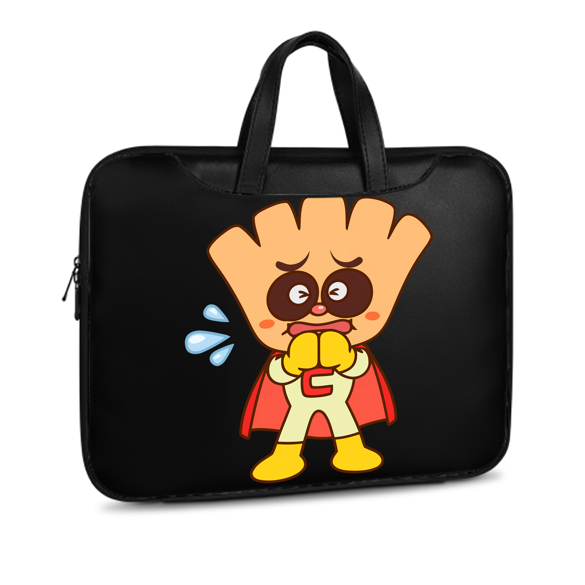 （画像用） アンパンマン Anpanman レザーラップトップバッグ　ノートパソコンケース