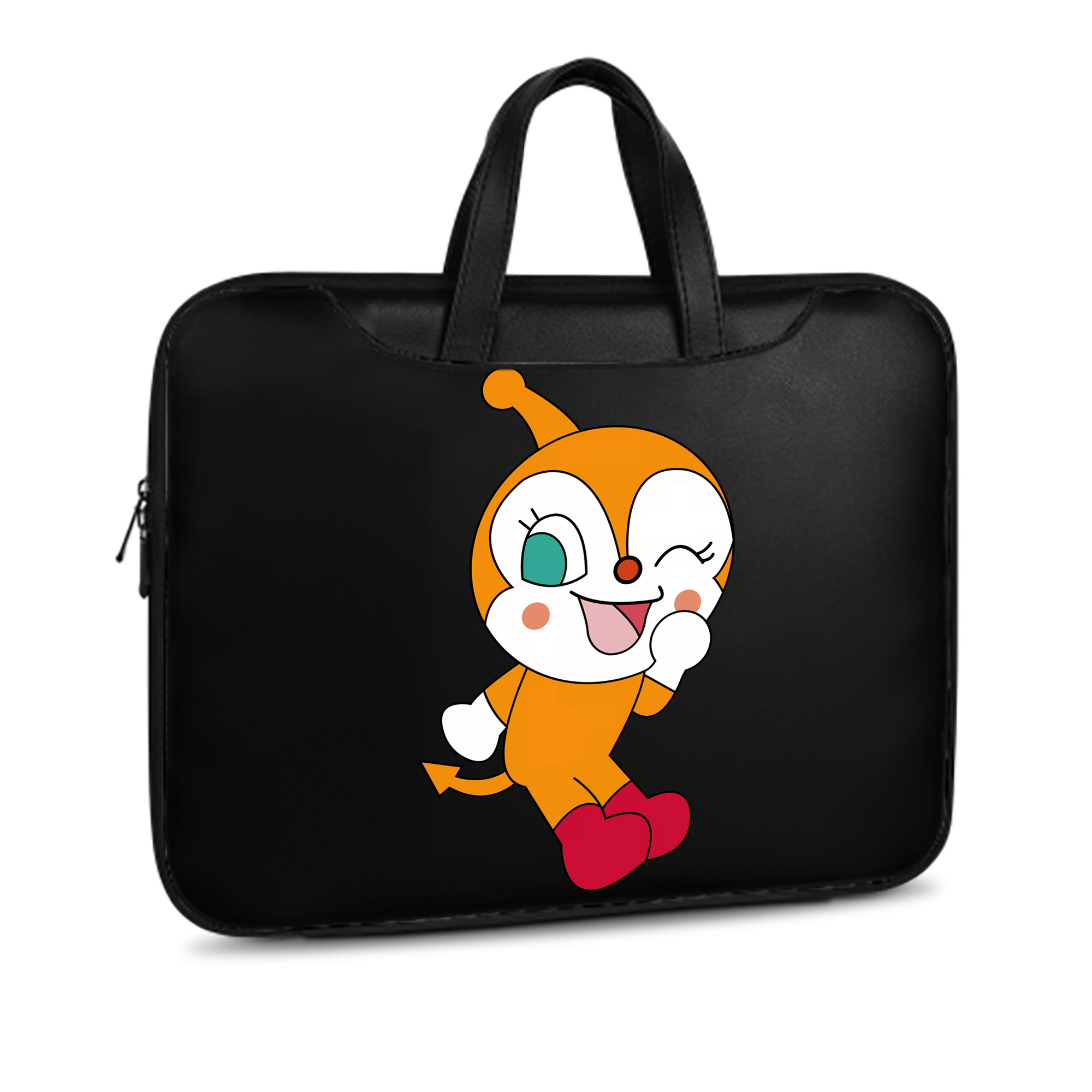 （画像用） アンパンマン Anpanman レザーラップトップバッグ　ノートパソコンケース
