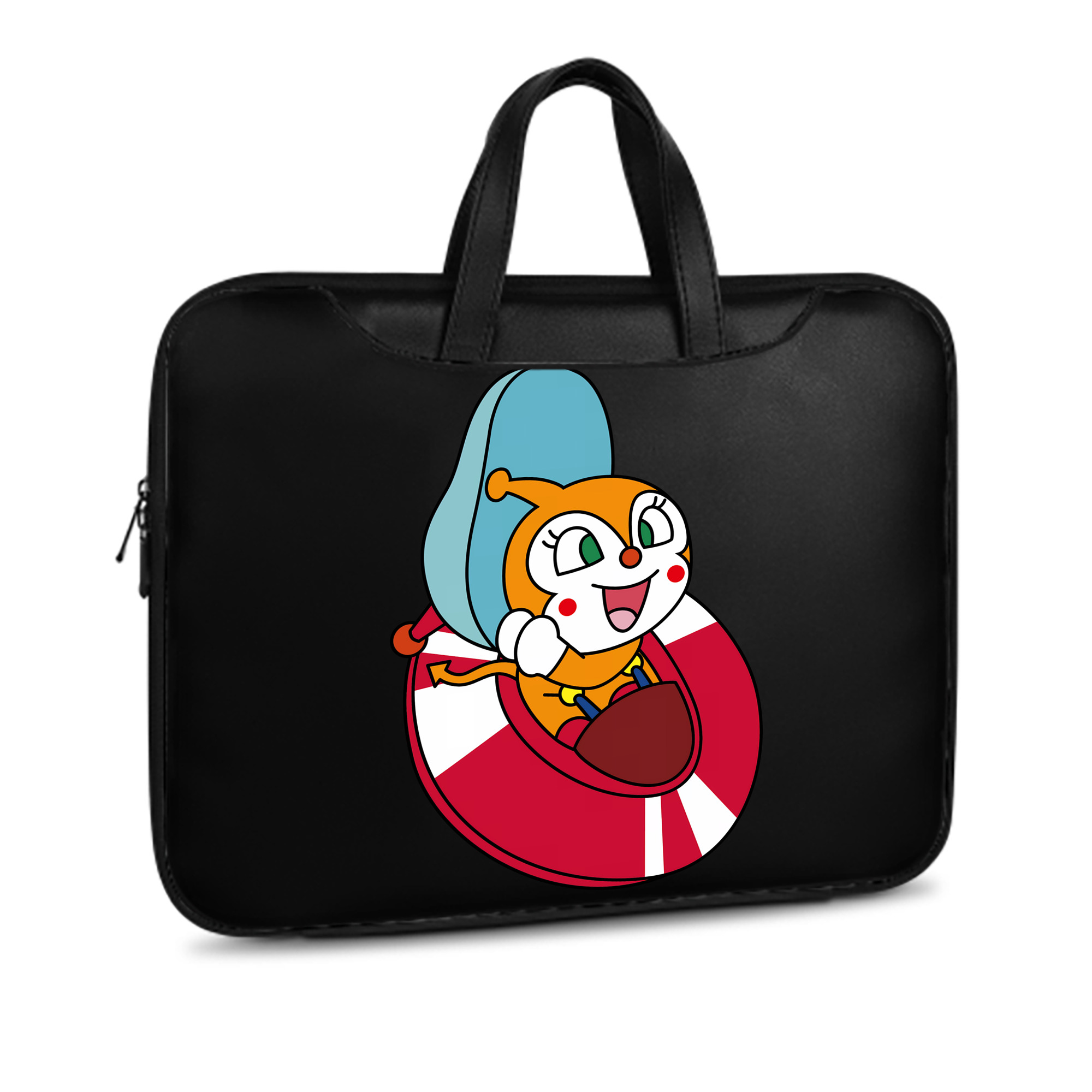 （画像用） アンパンマン Anpanman レザーラップトップバッグ　ノートパソコンケース