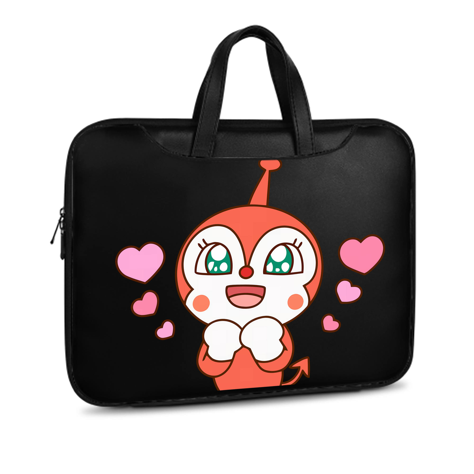 （画像用） アンパンマン Anpanman レザーラップトップバッグ　ノートパソコンケース