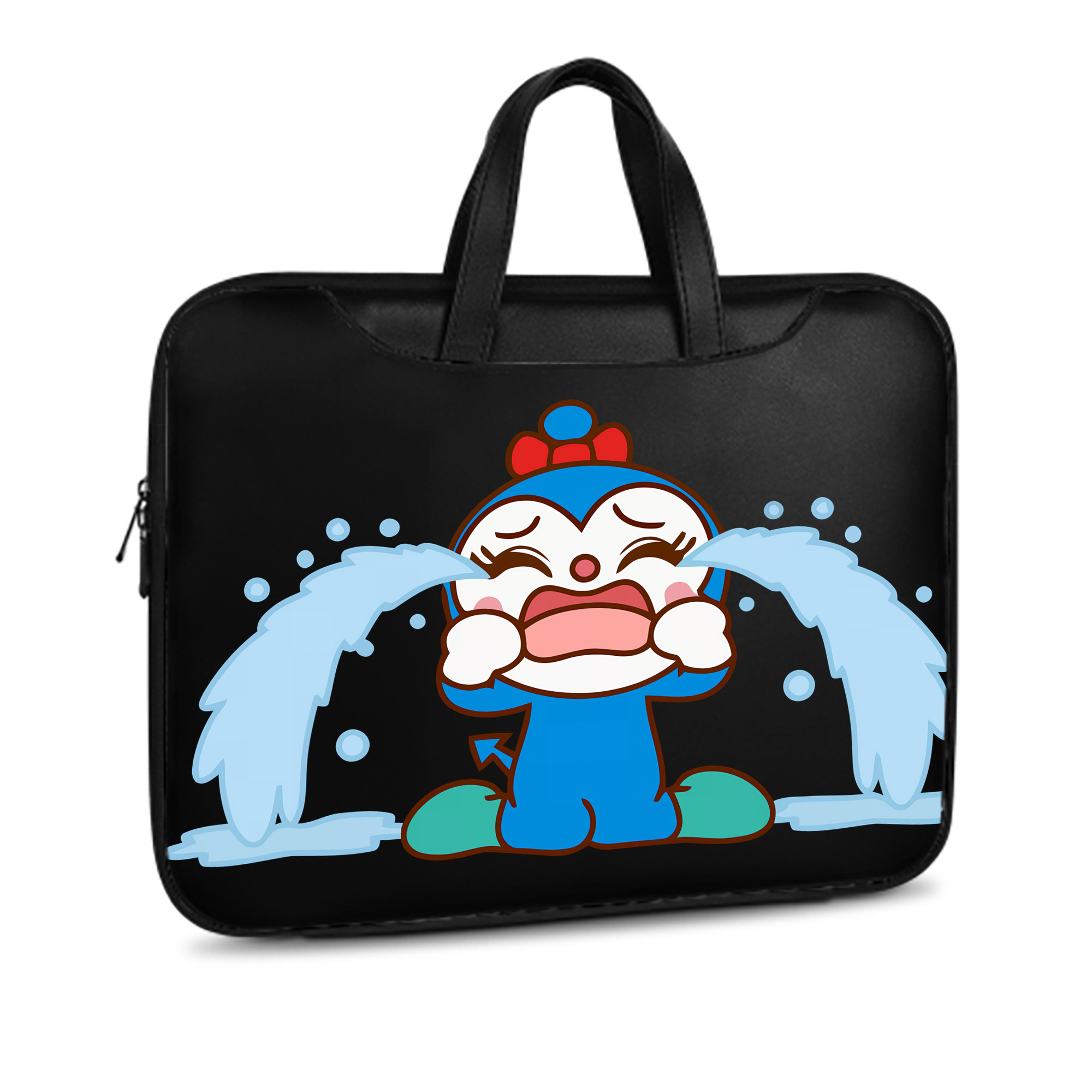 （画像用） アンパンマン Anpanman レザーラップトップバッグ　ノートパソコンケース